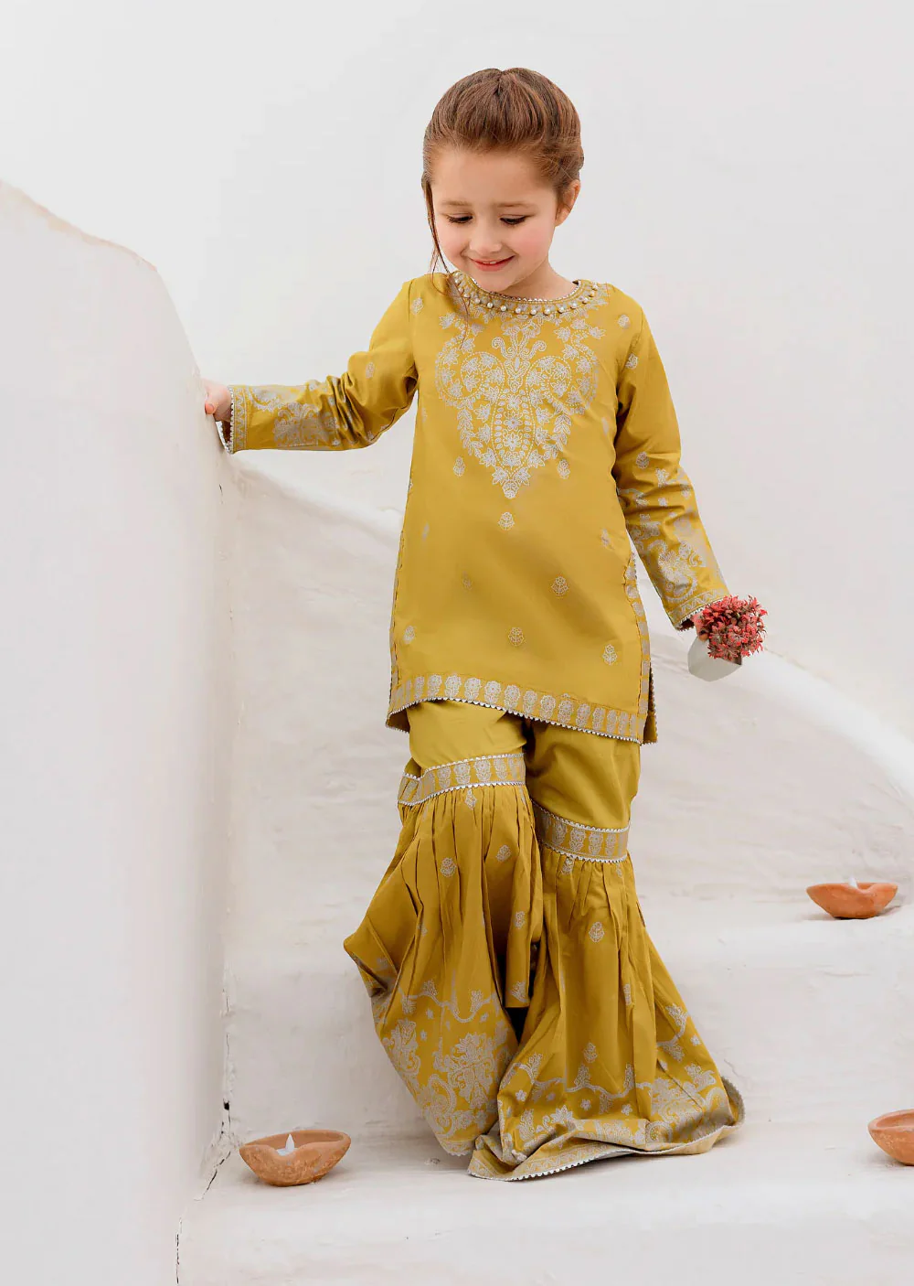 GRT-02 - Leela - Readymade Kids Suit by Garnet 2024