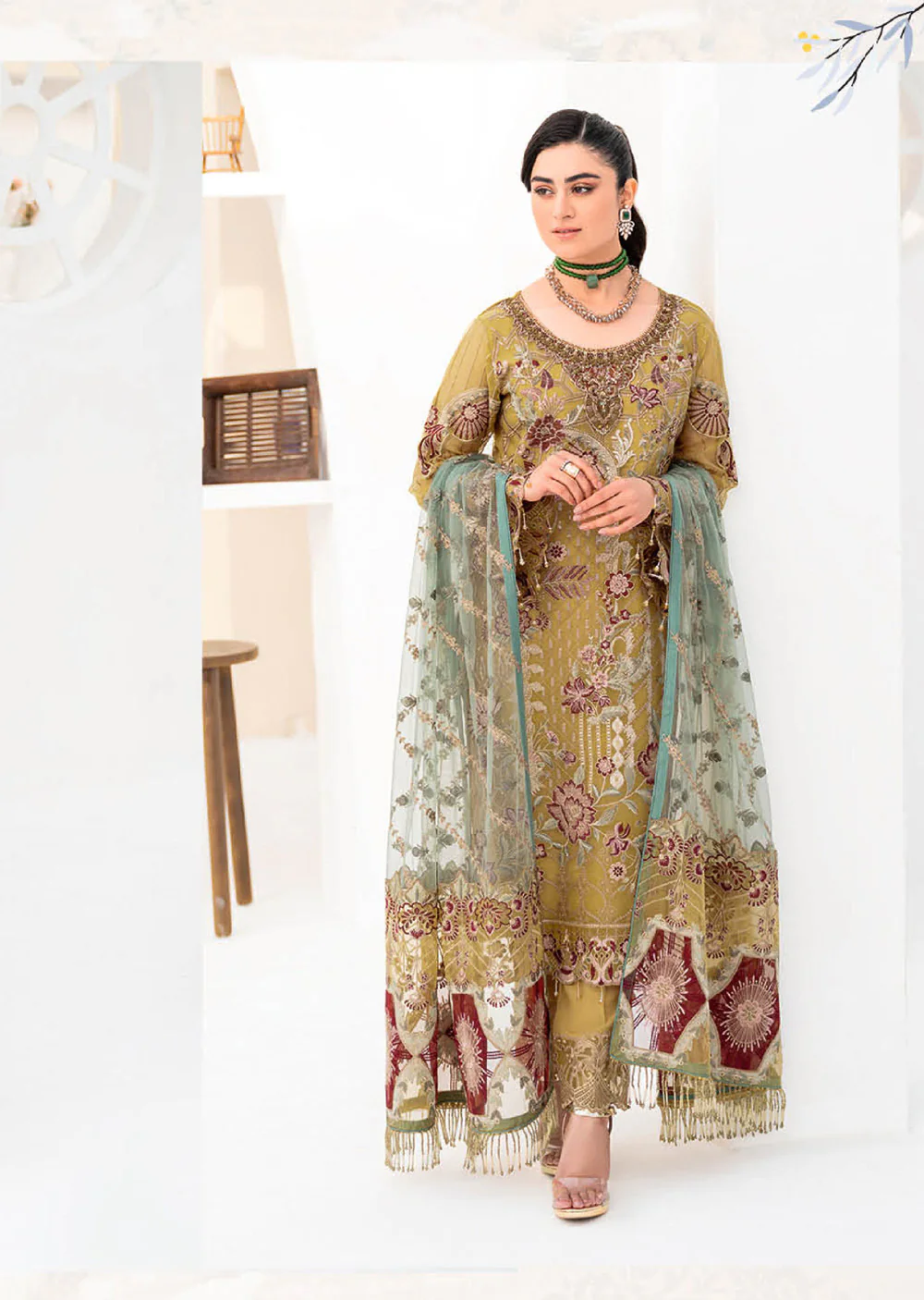 M-805-R - Readymade - Ramsha Minhal Collection Vol 8 2024 - Image 4