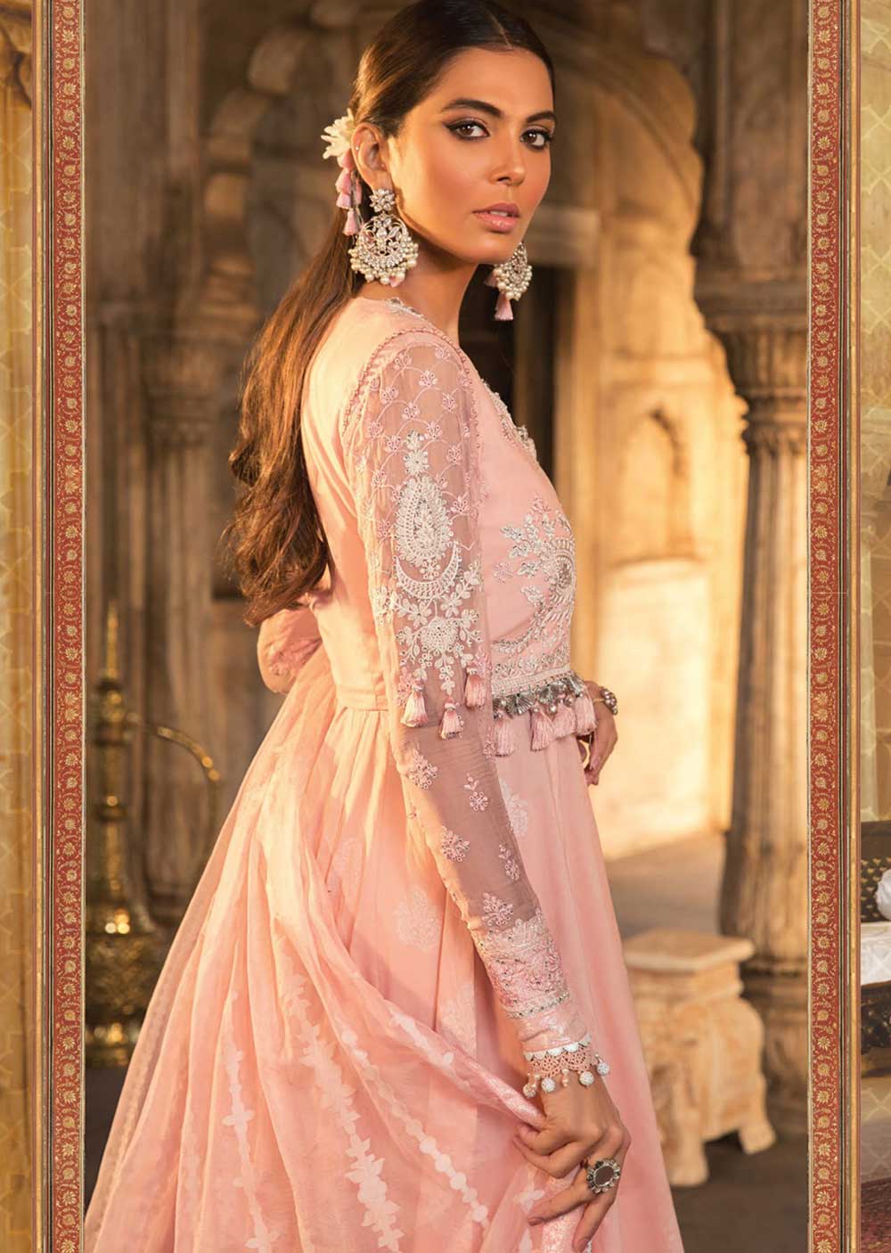 MAB-06-A - Unstitched -  Maria.B Luxe Lawn Main Teri Aan Collection 2022 - Image 2