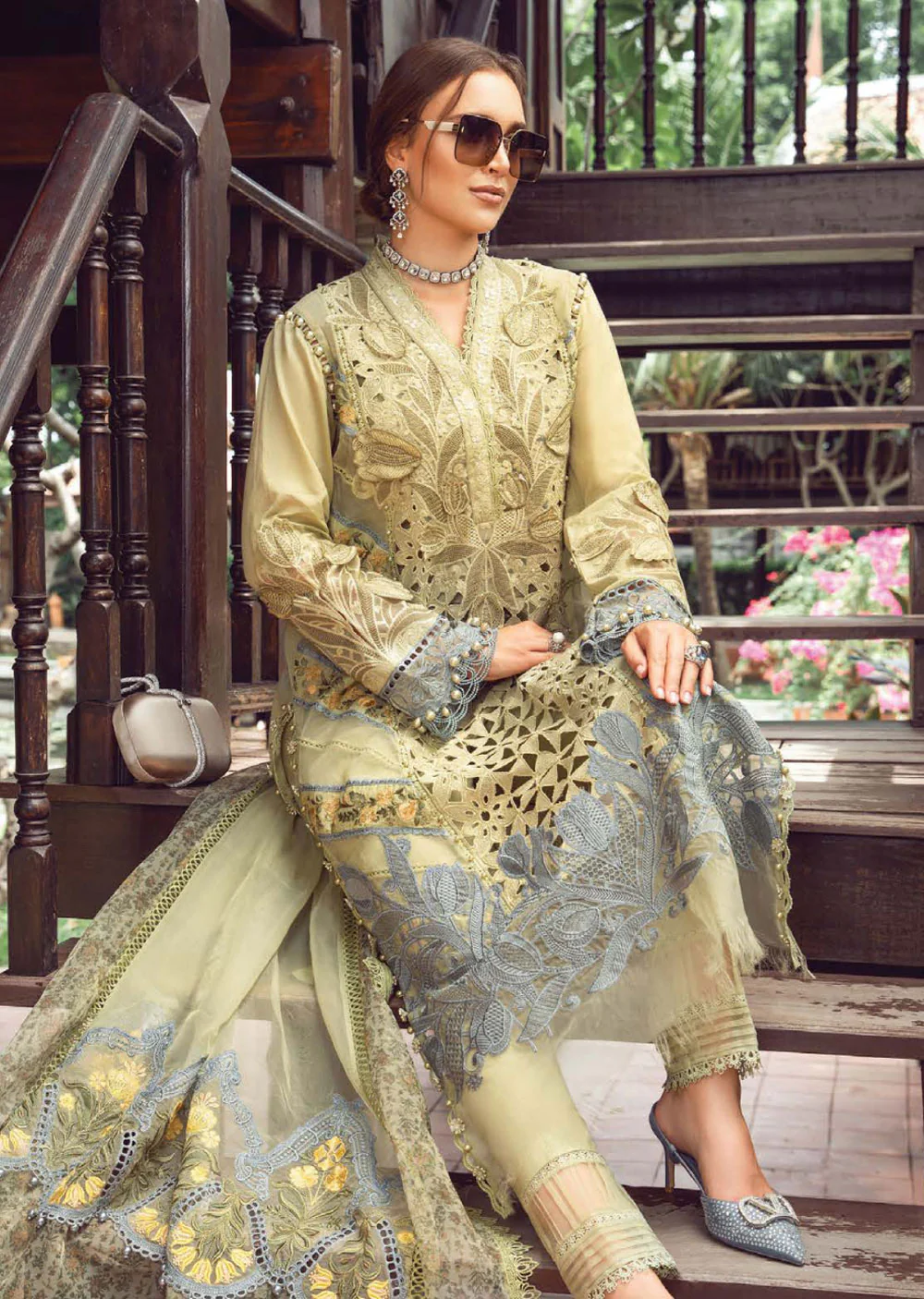 MBTR-10 - Readymade - Maria B Lawn Eid Collection 2024 - Image 2