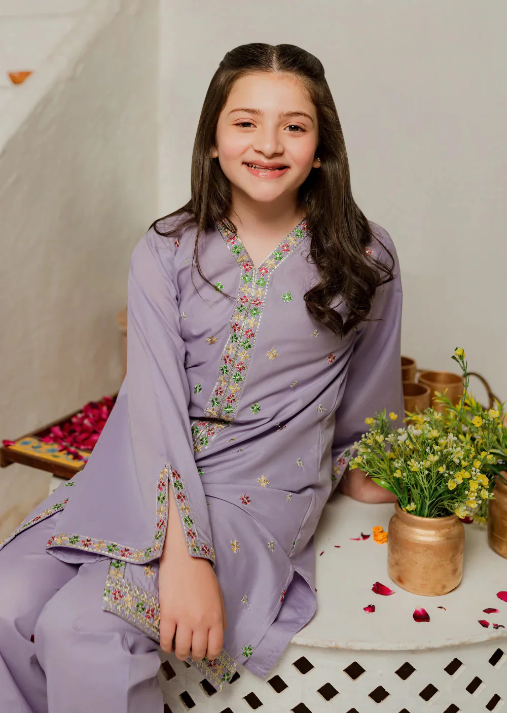 Miss Bloom - Readymade Kids Suit by Garnet 2024 - Image 3