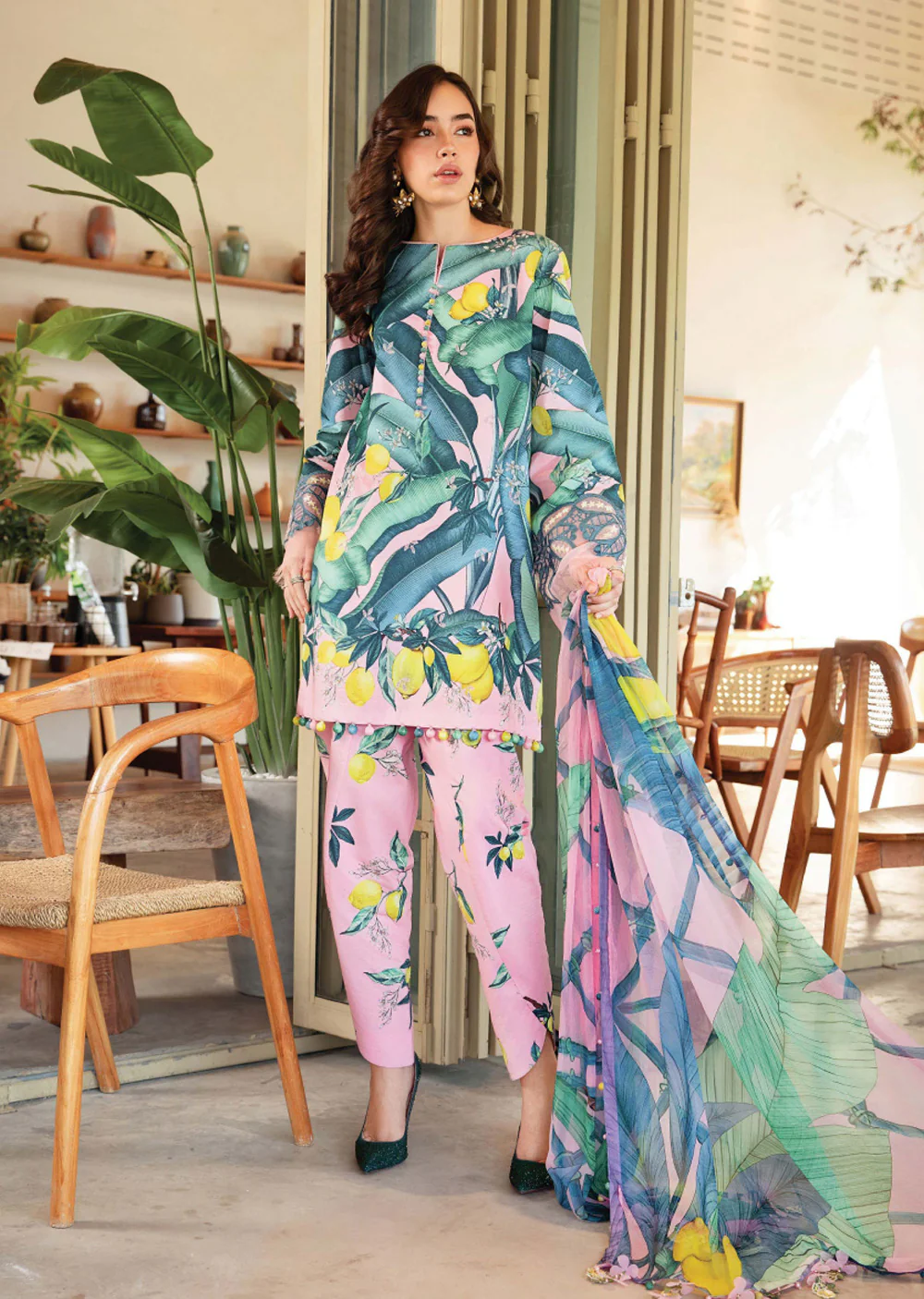 MPLS-03-B - Maria B Mprints Spring Summer Printed Lawn Suit 2025