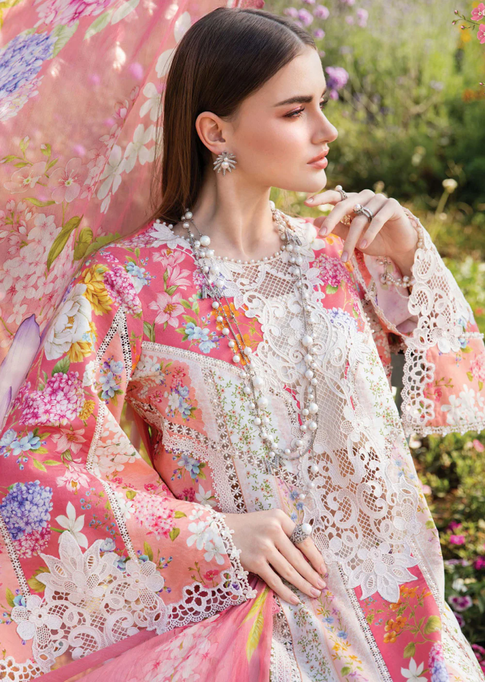 MPLS-09-B - Maria B Mprints Spring Summer Printed Lawn Suit 2025 - Image 2