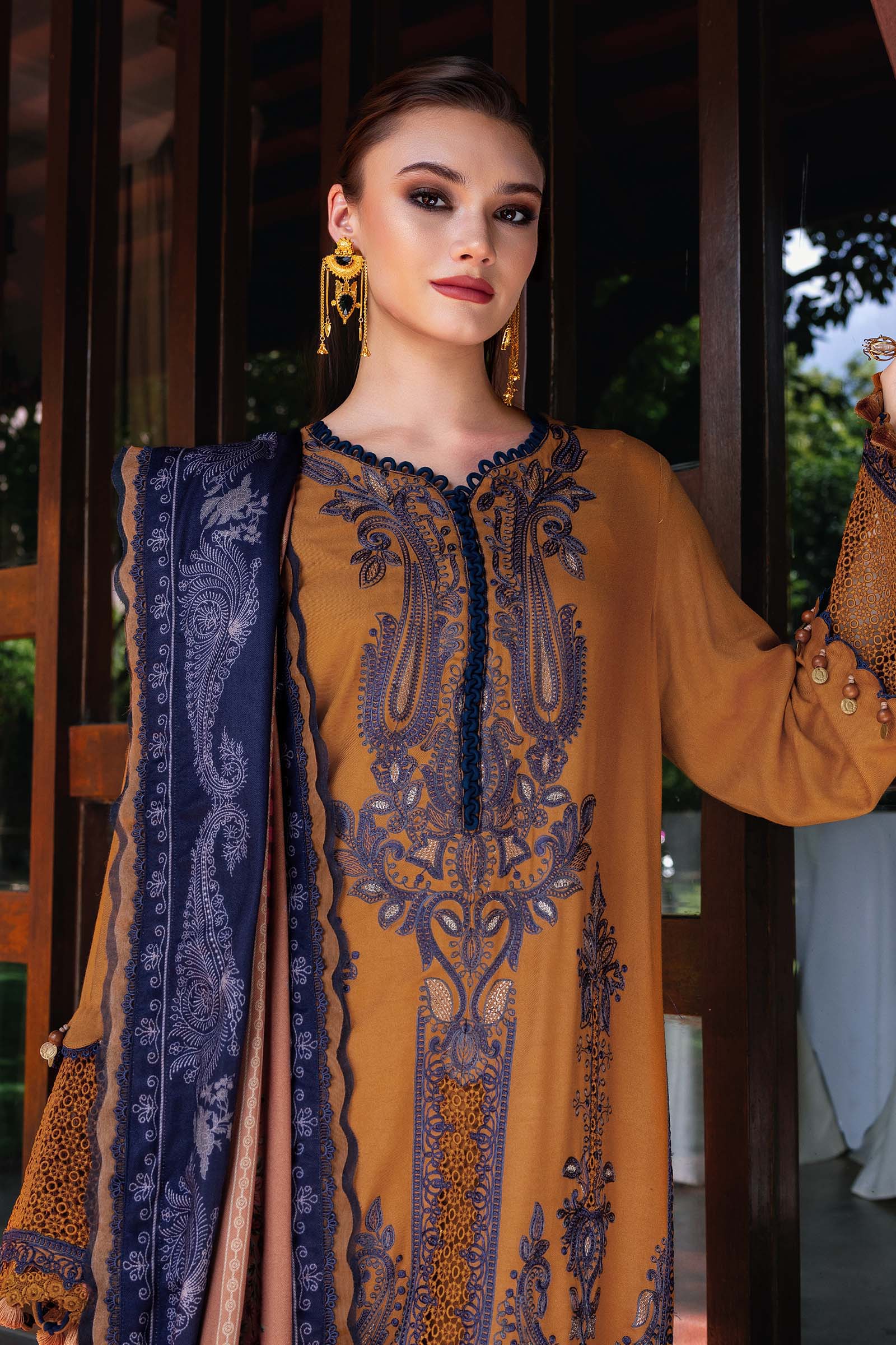 MPT-2803-A Unstitched - Maria B MPRINTS Collection 2025 - Image 3