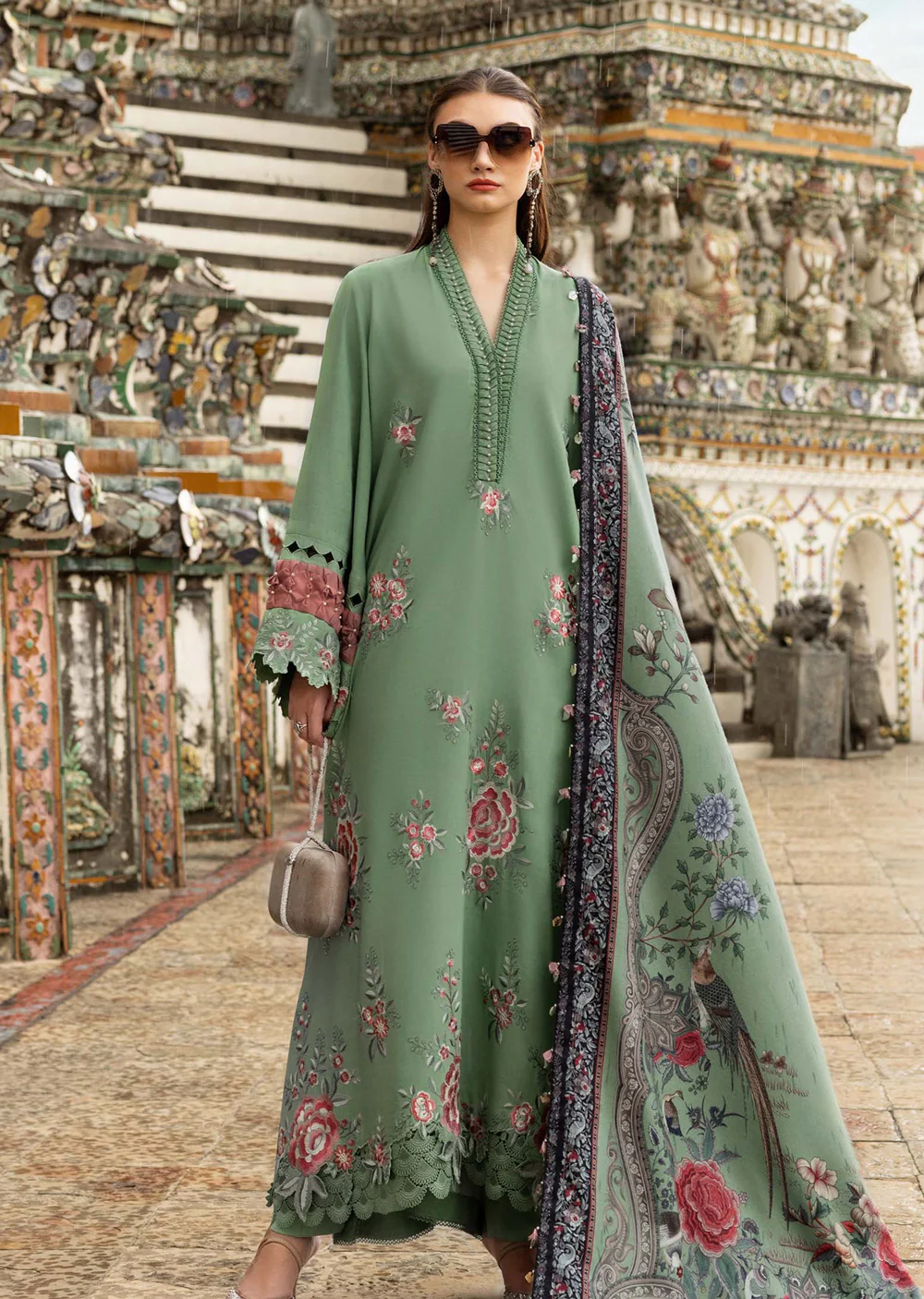 MPT-2808-A Unstitched - Maria B MPRINTS Collection 2025
