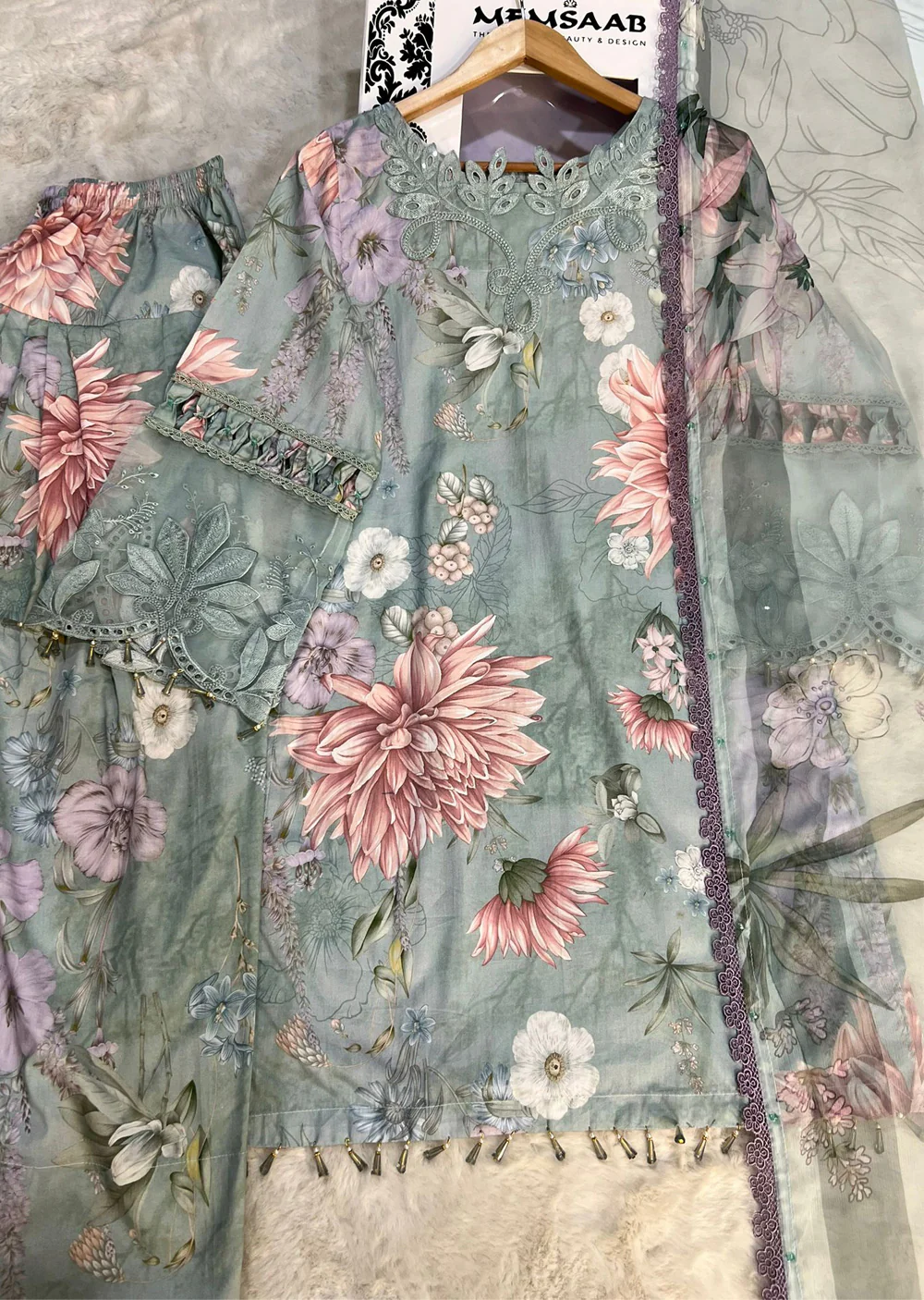 MPTR-2406-A - Readymade - Maria B MPRINTS Collection 2024 - Image 3