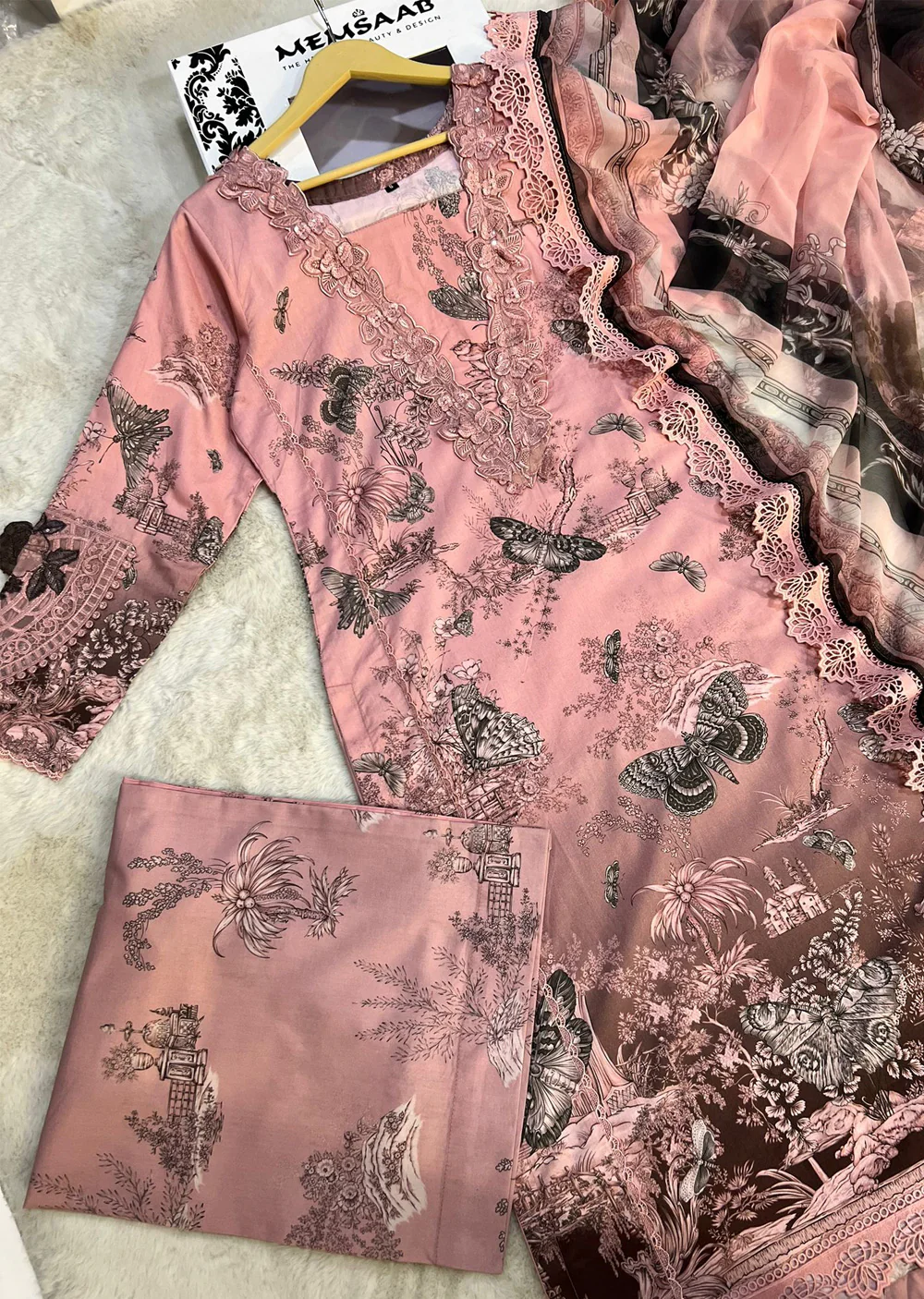 MPTR-2408-A - Readymade - Maria B MPRINTS Collection 2024 - Image 2