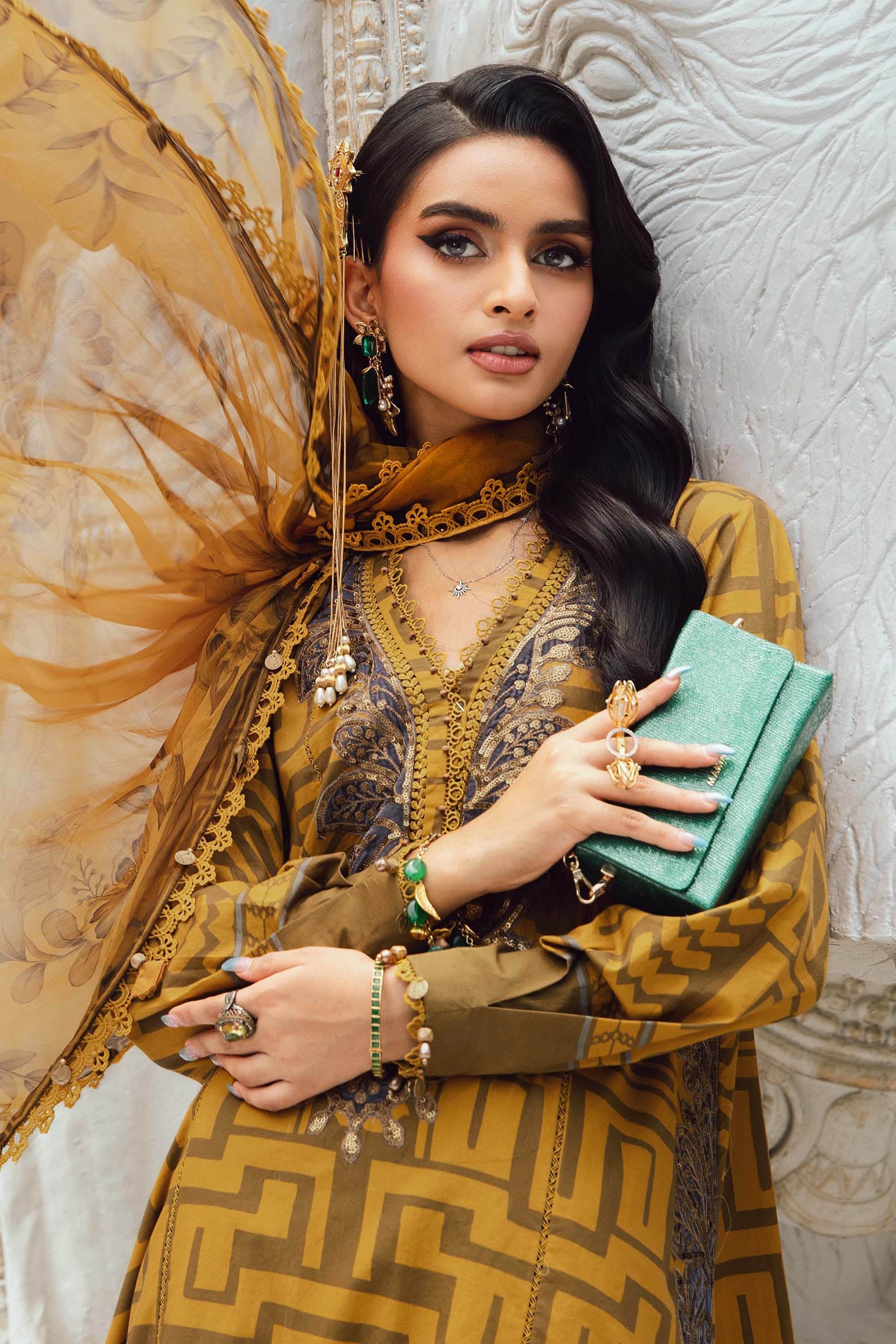 MPTR-2703-A- Unstitched - Maria B MPRINTS Collection 2025 - Image 5
