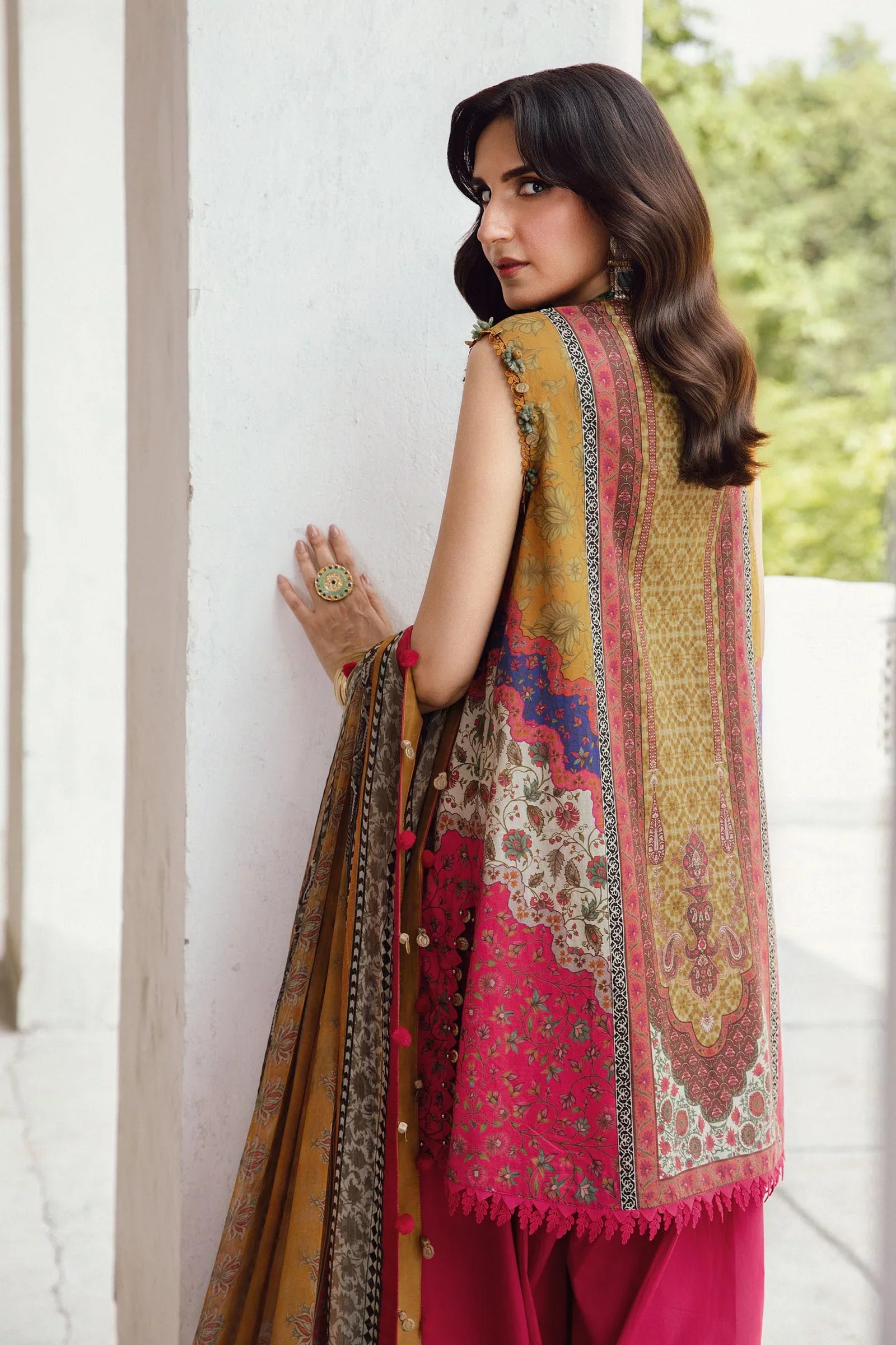 MPTR-2710-A Unstitched - Maria B MPRINTS Collection 2025 - Image 2