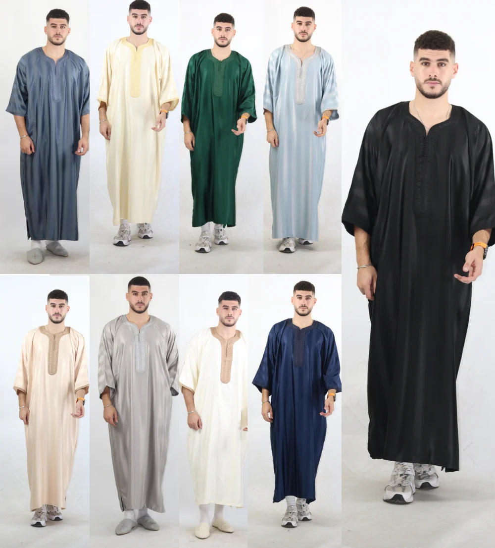MRC103 Moroccan Embroidered Thobe