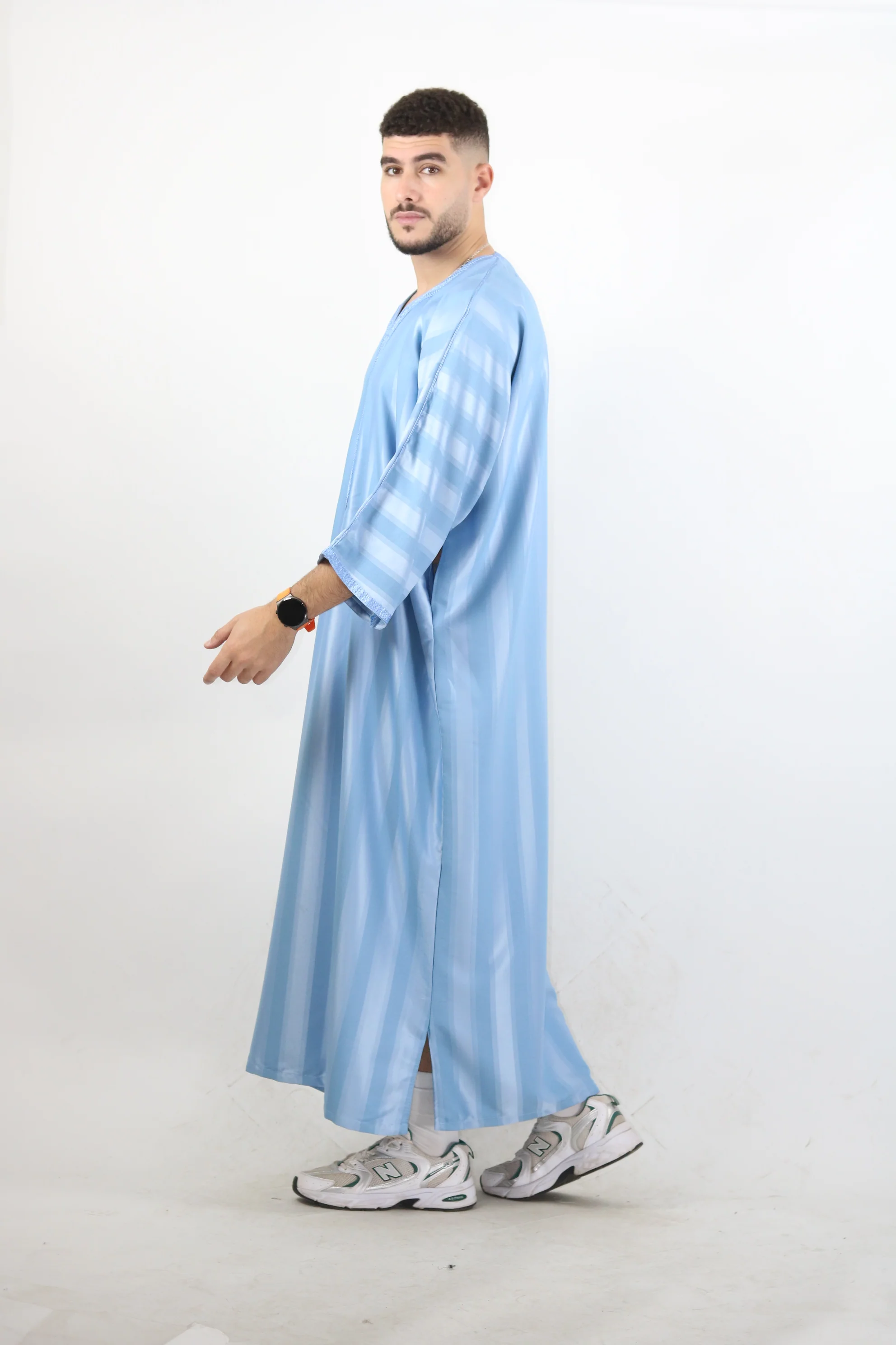 MRC103 Moroccan Embroidered Thobe - Image 16