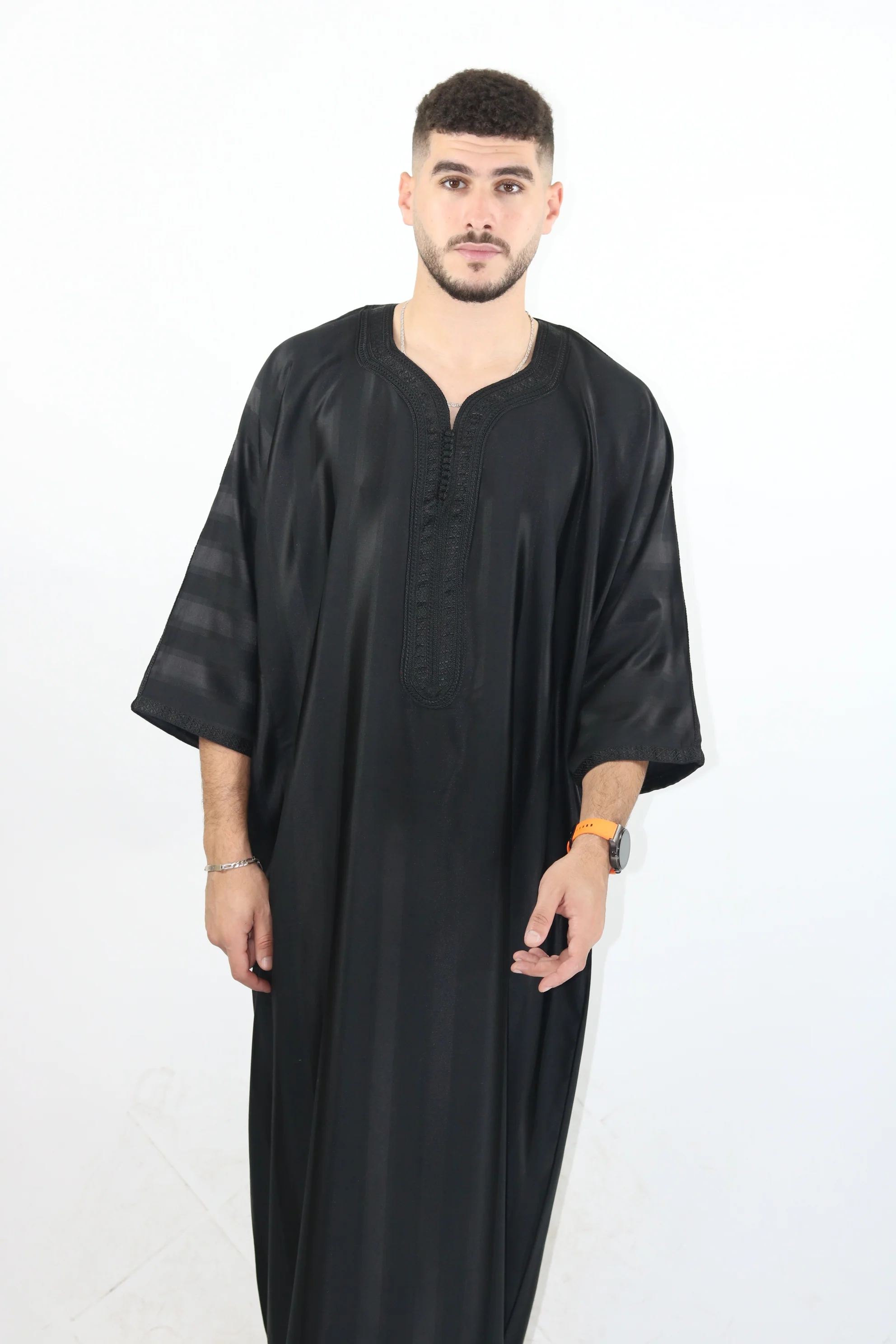 MRC103 Moroccan Embroidered Thobe - Image 40