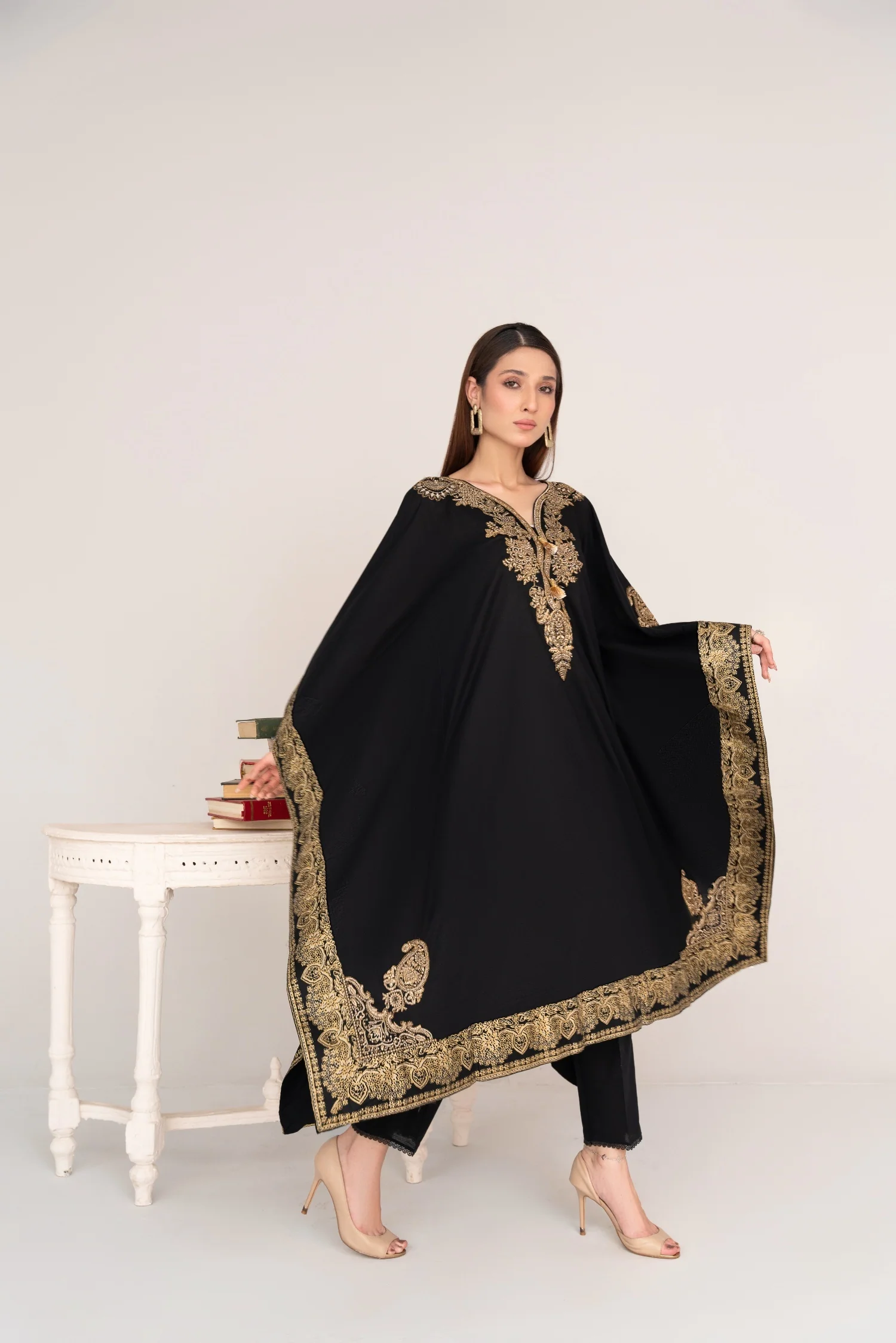 MSBMT-30 - Crescent Khaddar Kaftan - Image 8