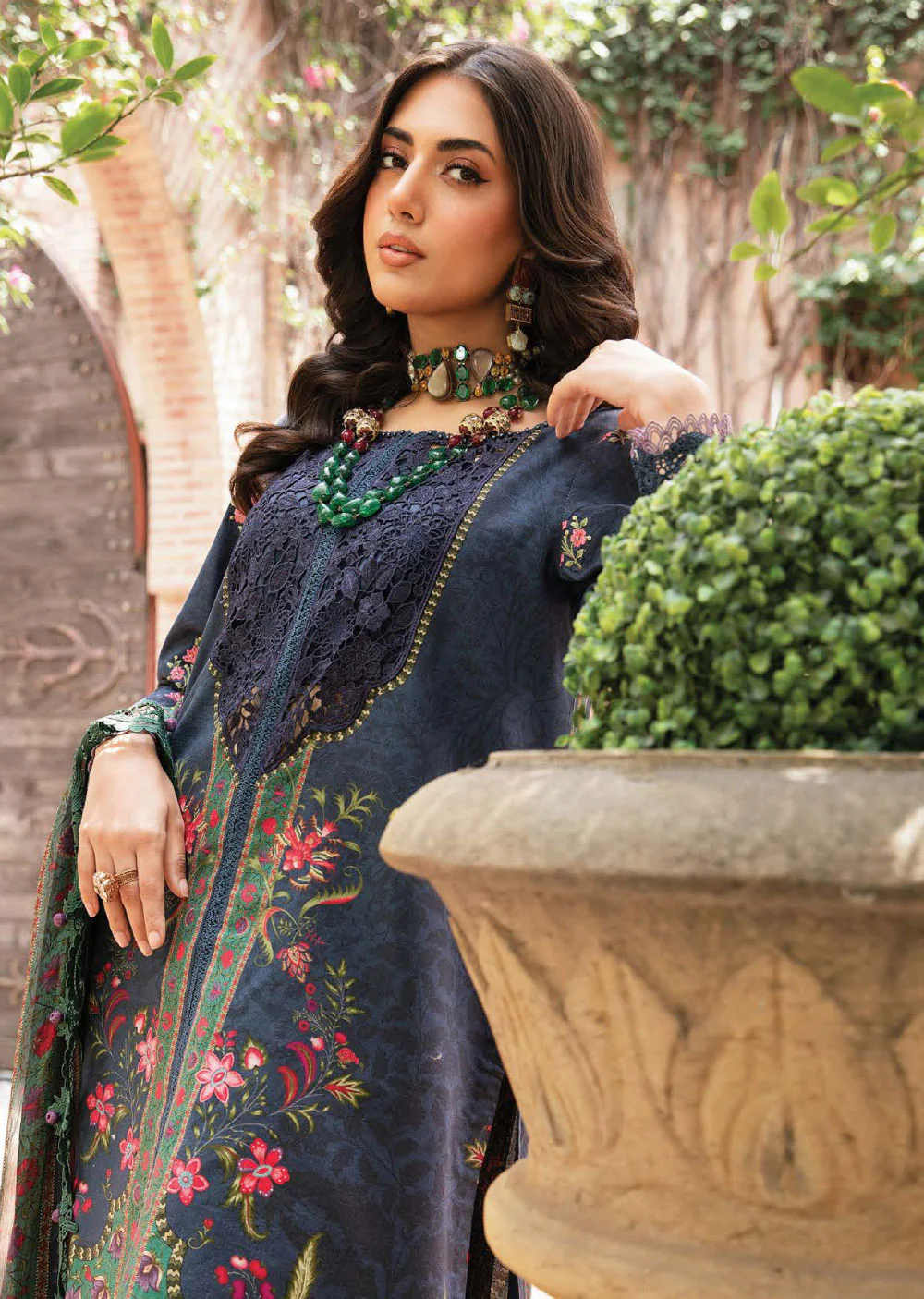 MSBTR-106-B - Readymade - Maria B MPrints Lawn Eid Collection 2024 - Image 2