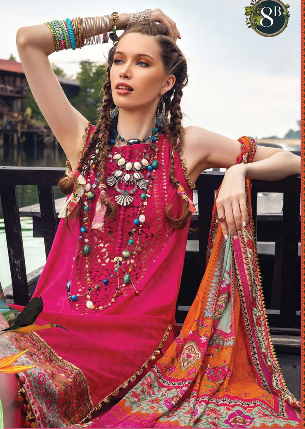 MSD-08R-B - Readymade - Maria.B M.Prints Eid Collection 2022 - Image 3