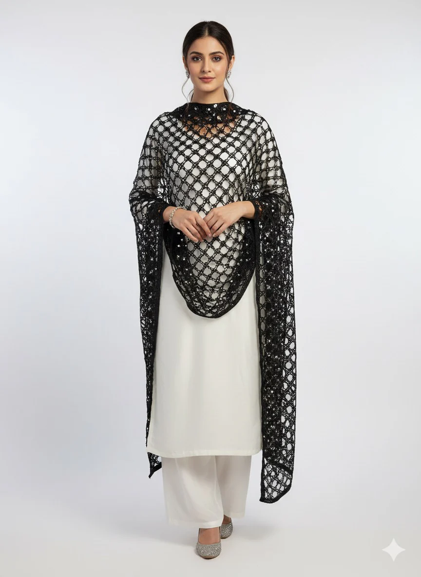 MSRW-03 - Cutwork DUPPATTA - Image 10
