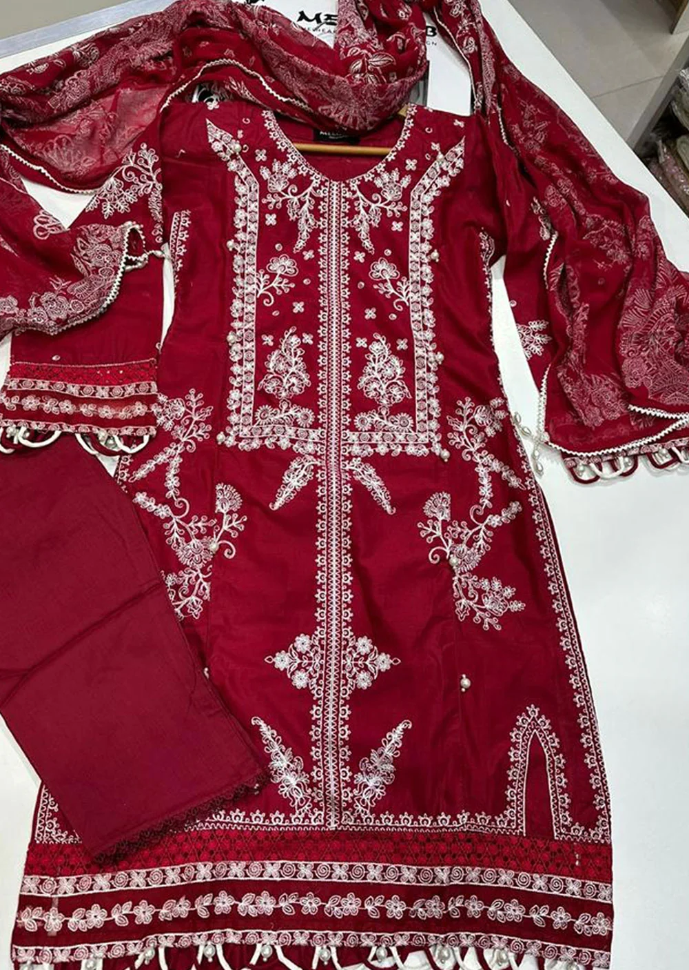 MUZNR-11-A - Readymade - Muzlin Collection Vol 2 by Sana Safinaz 2023 - Image 2