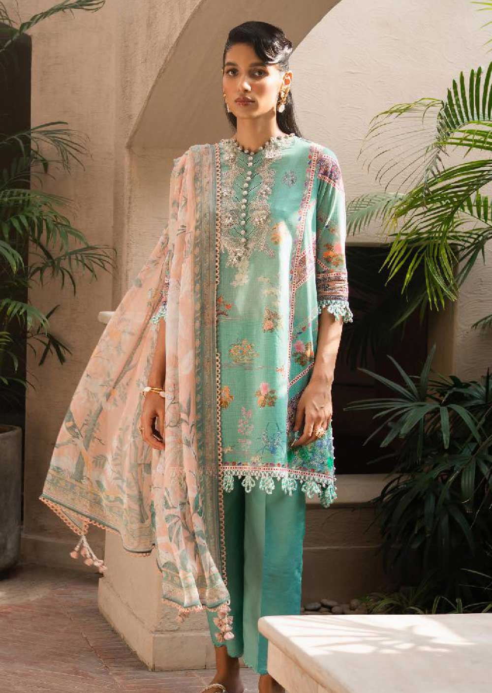 MUZNR-13-A - Readymade - Muzlin Collection Vol 2 by Sana Safinaz 2023