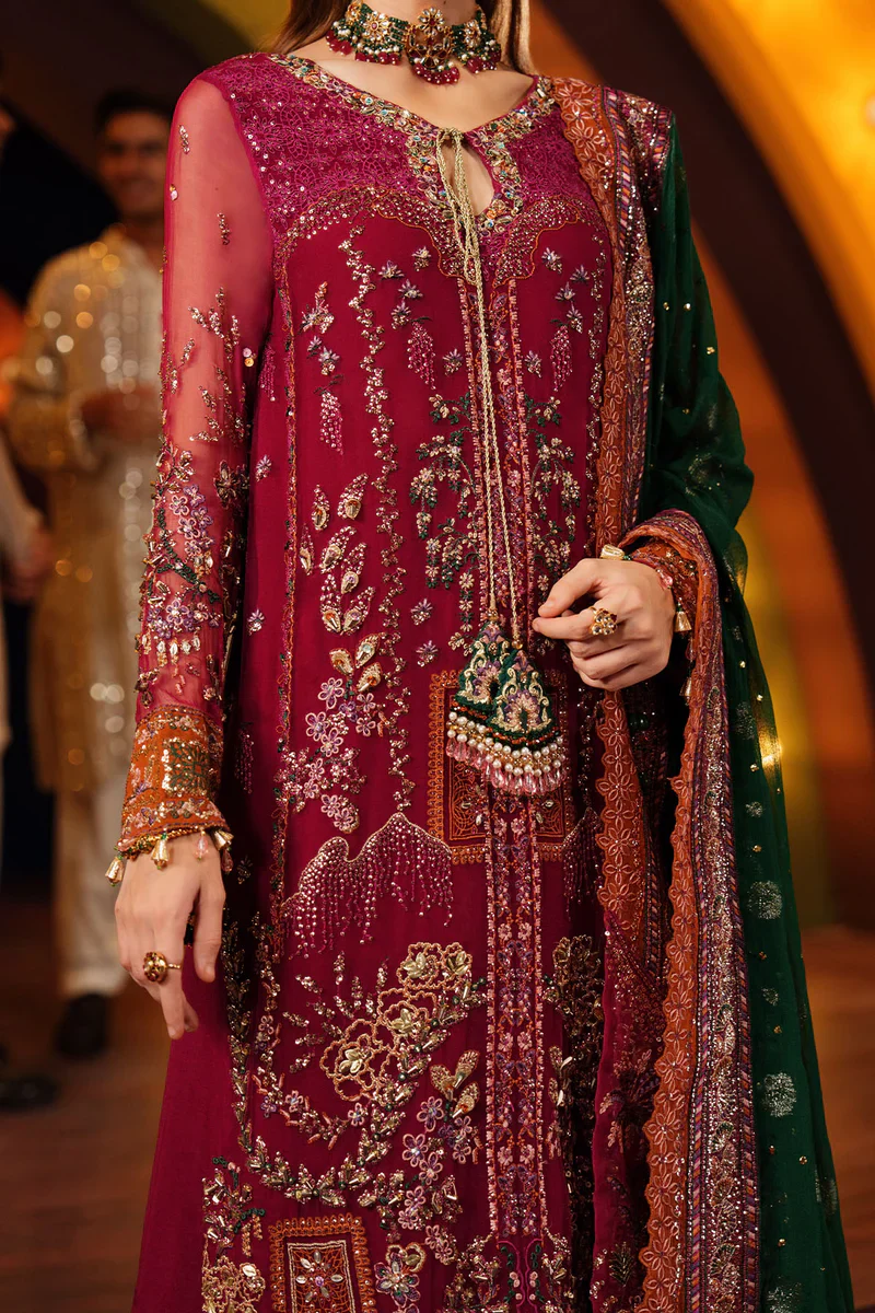 NL-82 Syera Nureh Unstitched Luxury Collection 2025 - Image 5