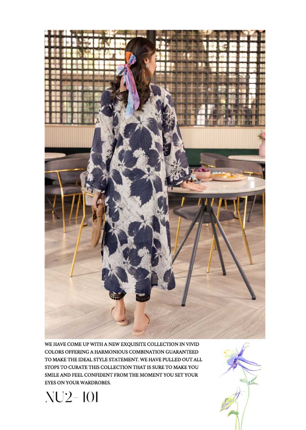 NRH-101 - Readymade - Ballerina Collection by Nureh Collection 2023 - Image 2