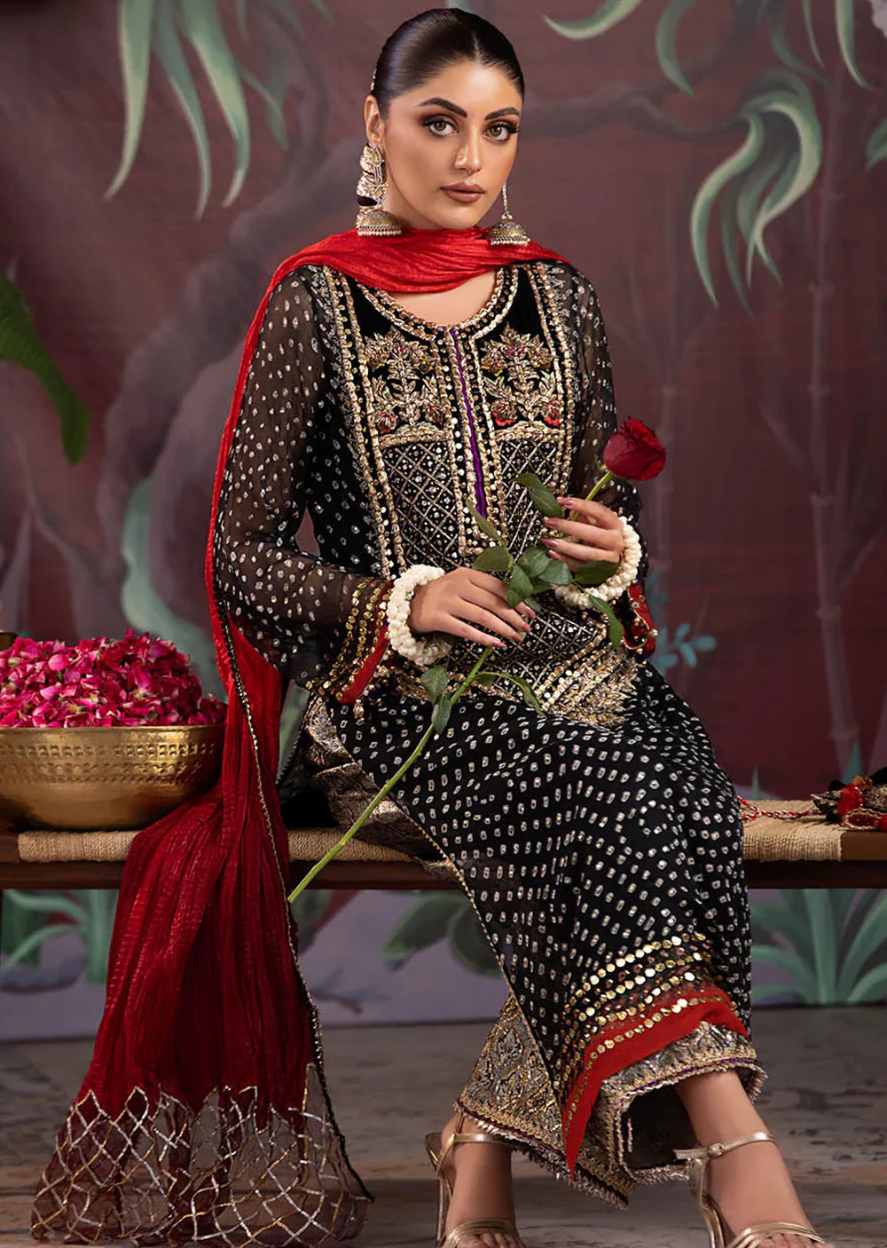 P-269 - Black - Readymade - Khuda Ameer Ouftit - Image 4