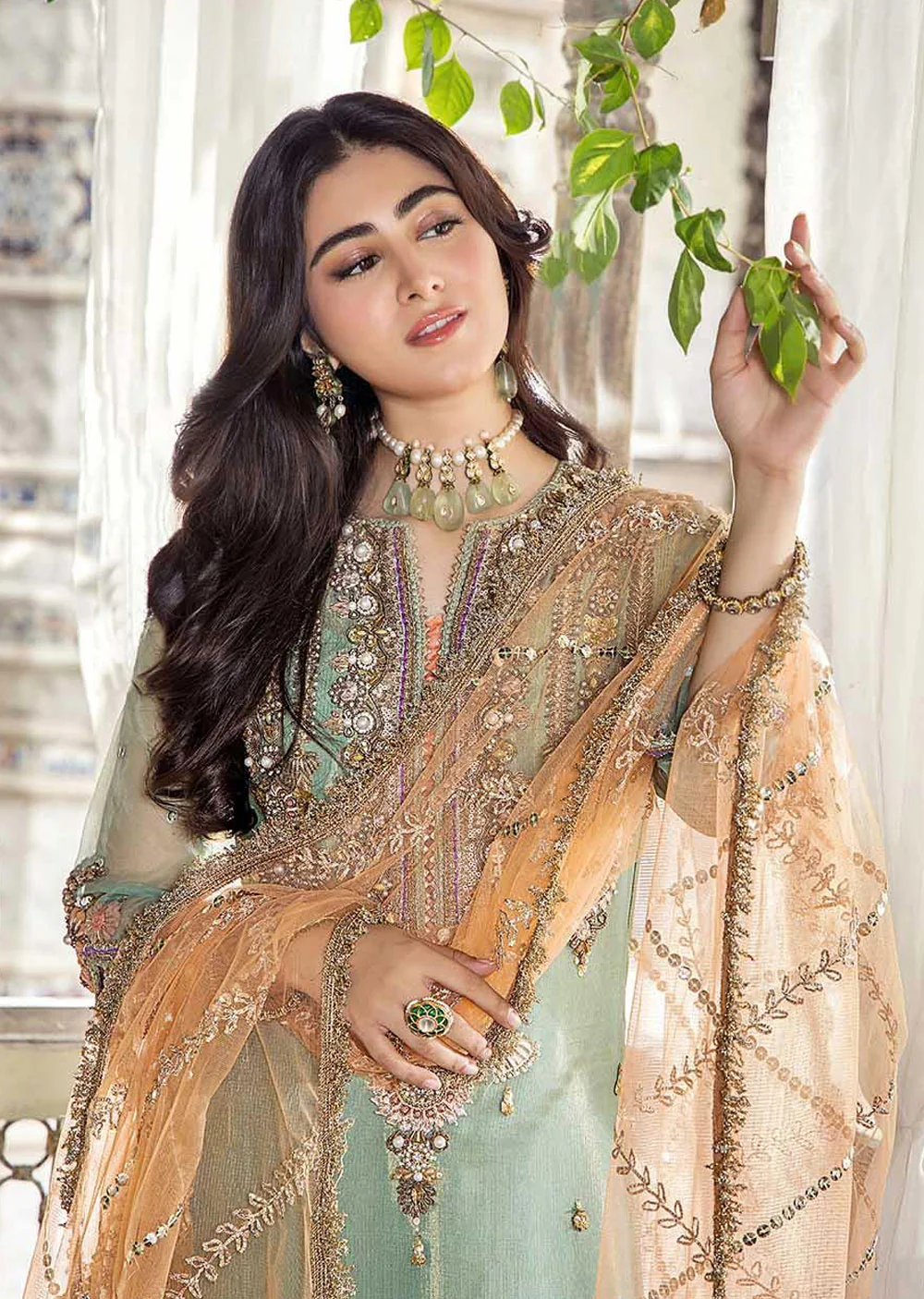 P-237 - Turquoise - Readymade - Khuda Ameer Creations 2024 - Image 5