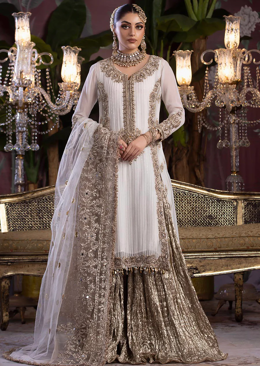 P-252 - White - Readymade - Khuda Ameer Creations 2024