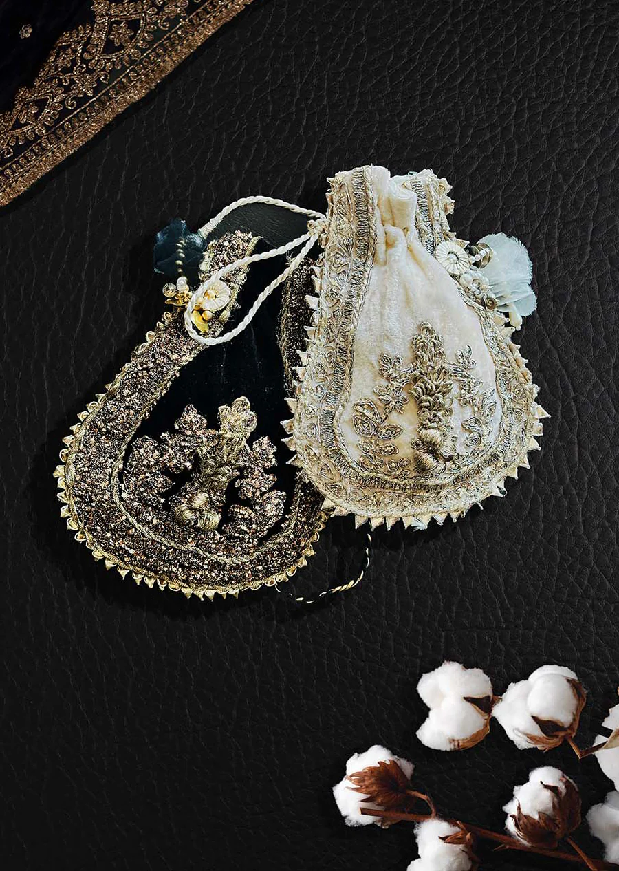 P-255 - White - Pouch Bag