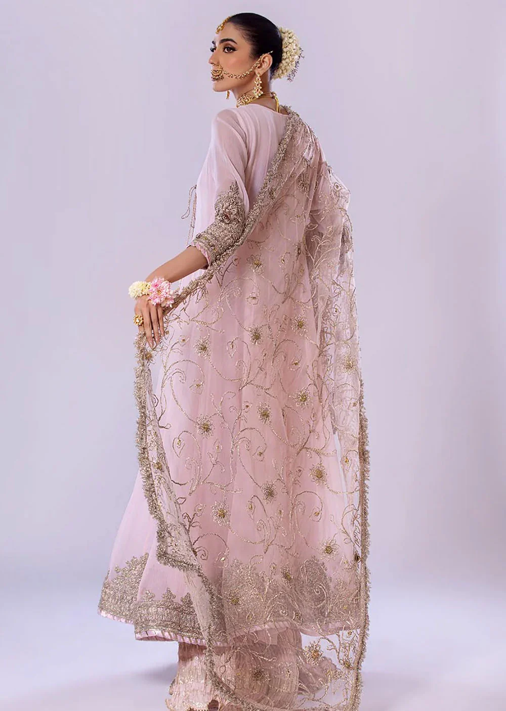 P-256 - Pink - Readymade - Basics by Khuda Ameer Creations 2024 - Image 6