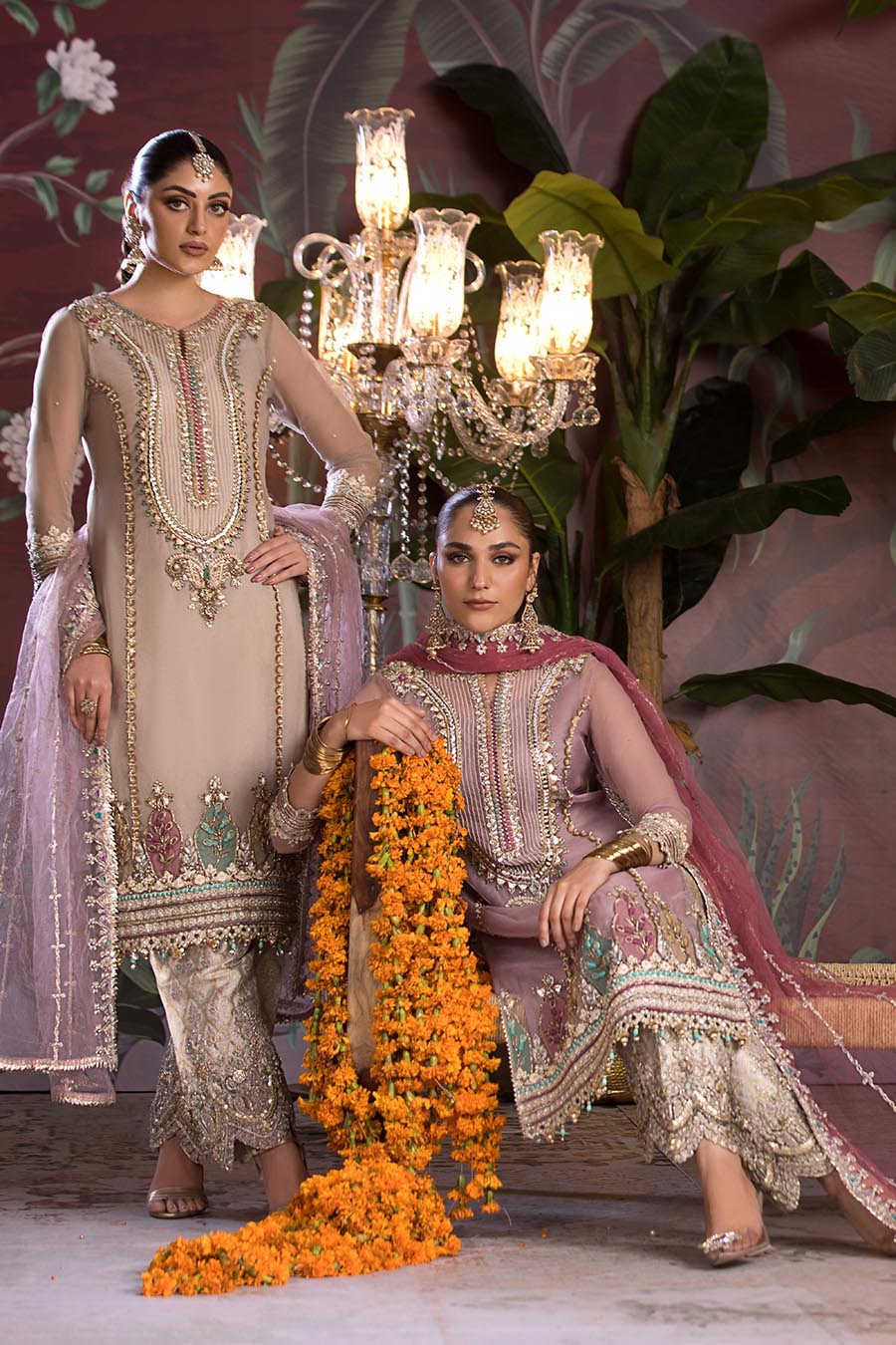 P-258 - Beige - Readymade - Khuda Ameer Suit - Image 9