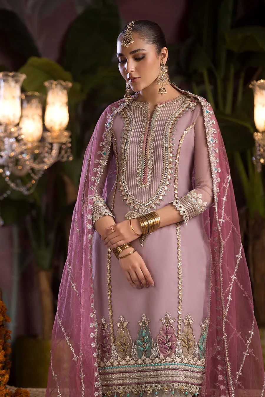 P-258 - Mauve - Readymade - Khuda Ameer Suit - Image 3