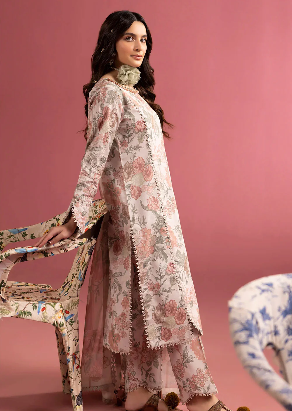 PL-V08 - Sunset Blush - Readymade - Sheen Prints by by Alizeh 2024 - Image 4