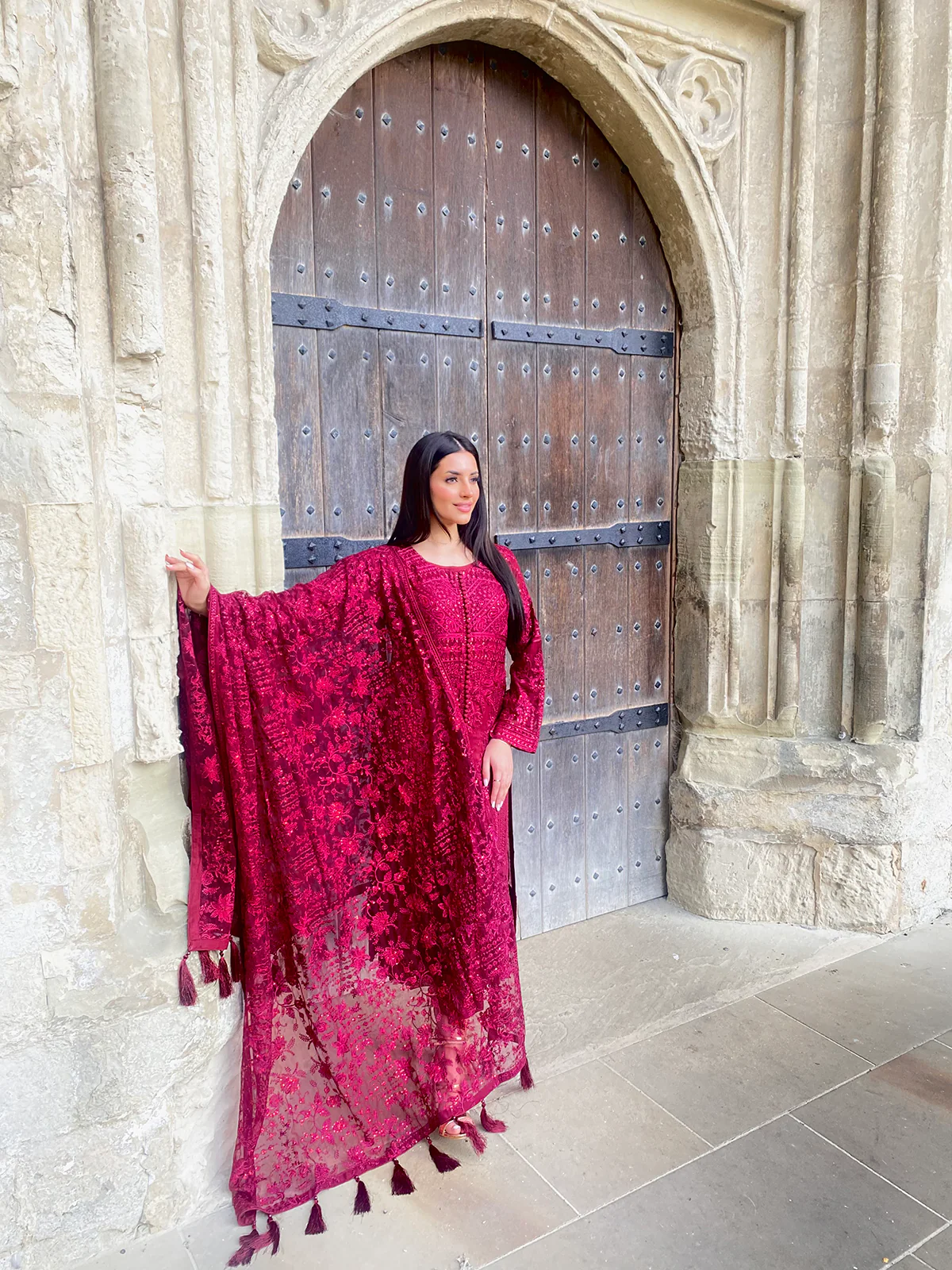 PS1664 Readymade Chiffon Suit - Image 32