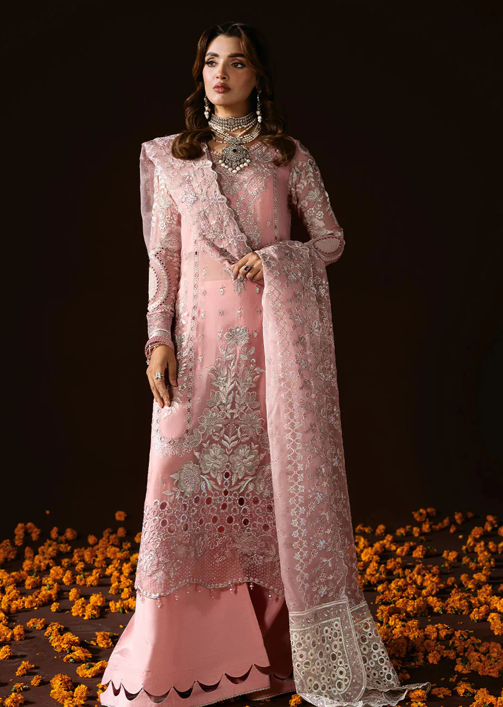 Q-202 - Readymade - Dastak by Ramsha Luxury Chiffon Collection 2025