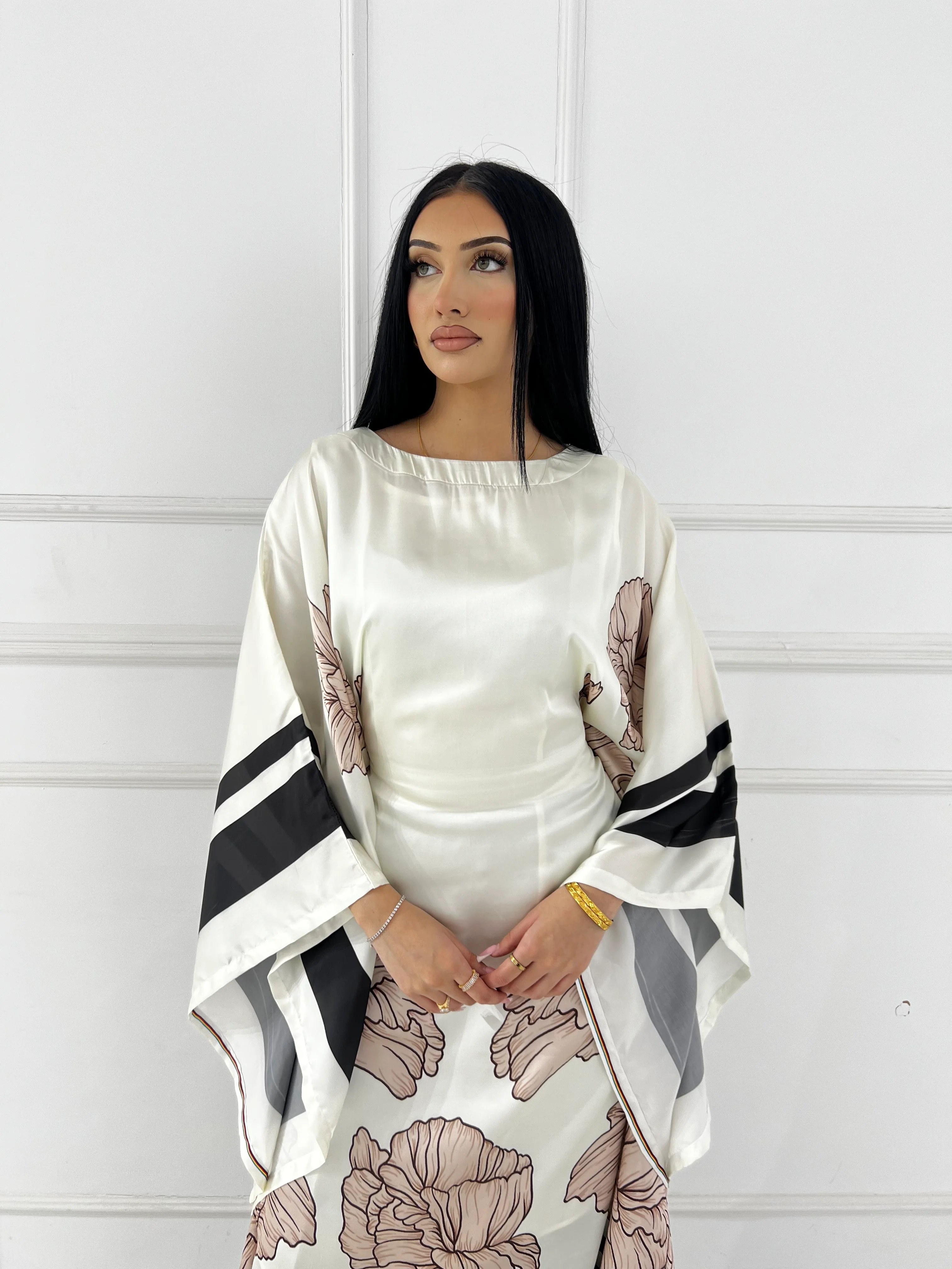 RBY-124-Readymade - Silk Kaftan 2025 - Image 17