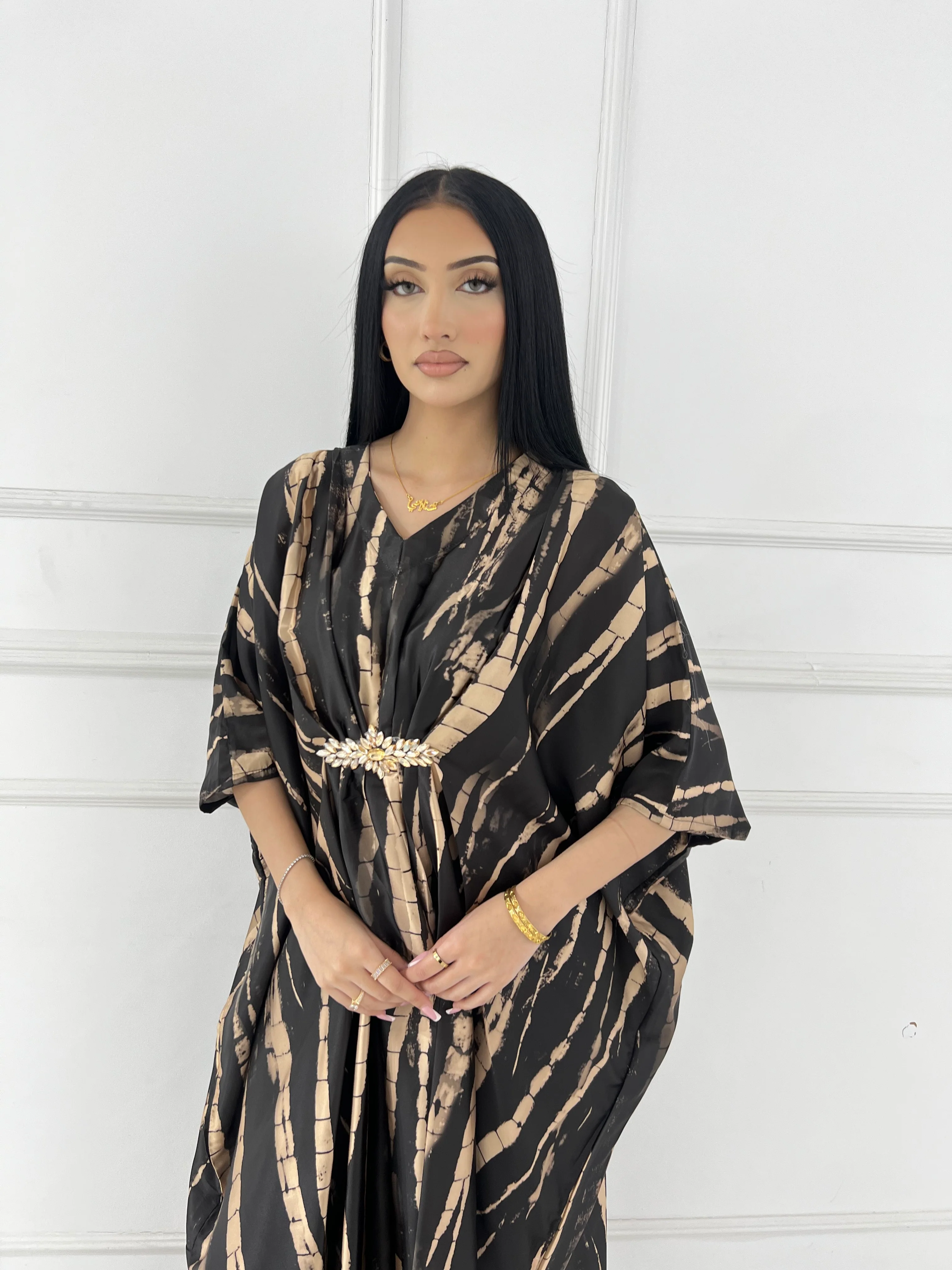 RBY-125-Readymade - Silk Kaftan 2025 - Image 13