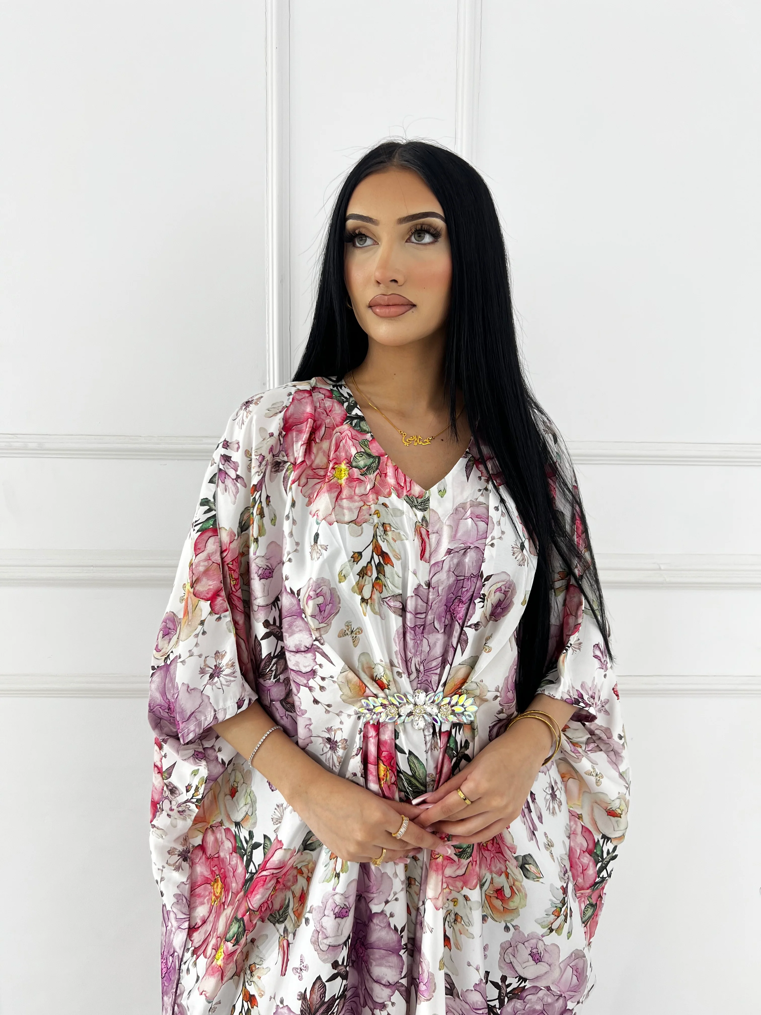 RBY-125-Readymade - Silk Kaftan 2025 - Image 16