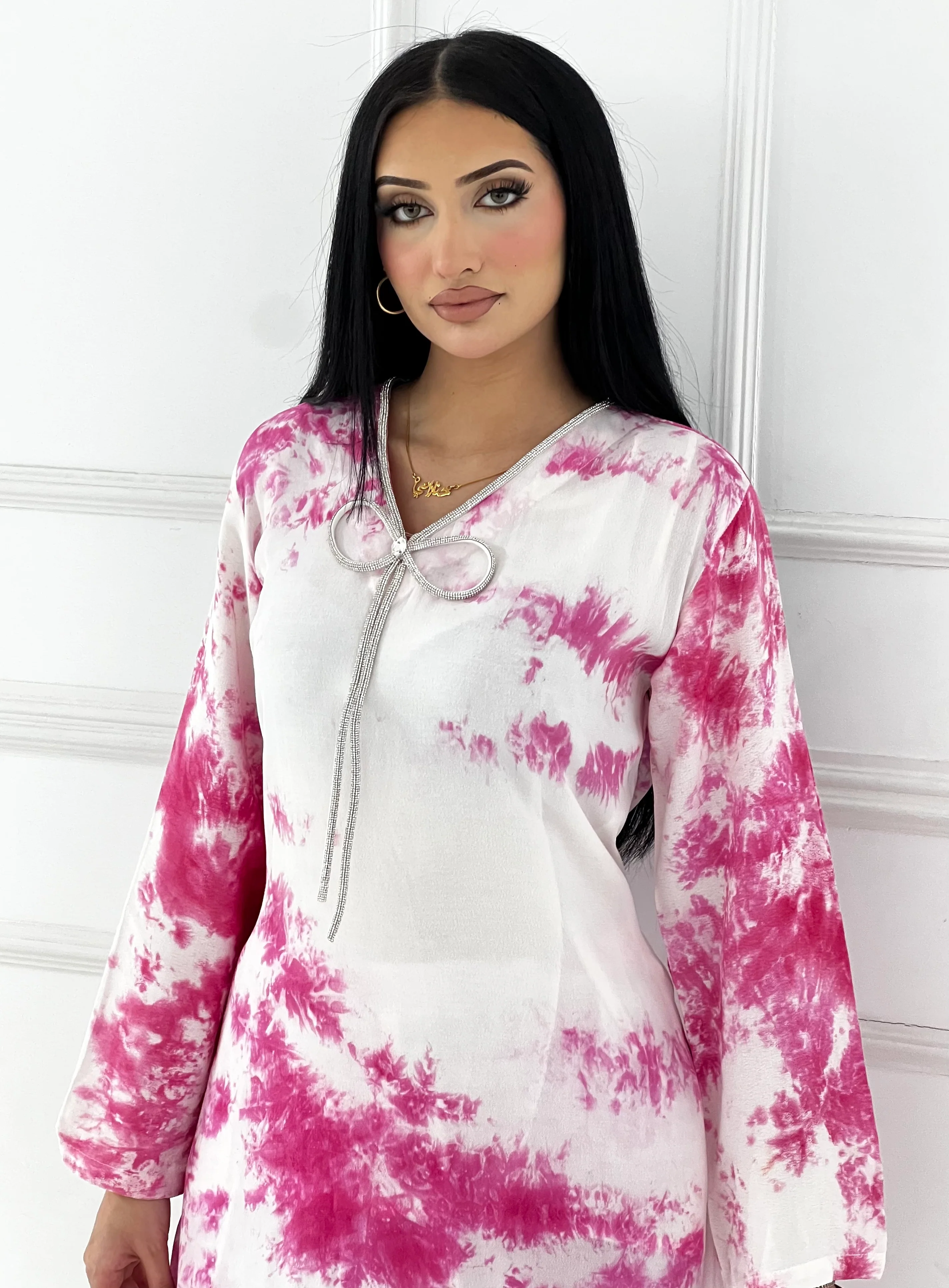 RBY-137- Tye & Dye Crepe 2 Piece Co-ord - Image 10