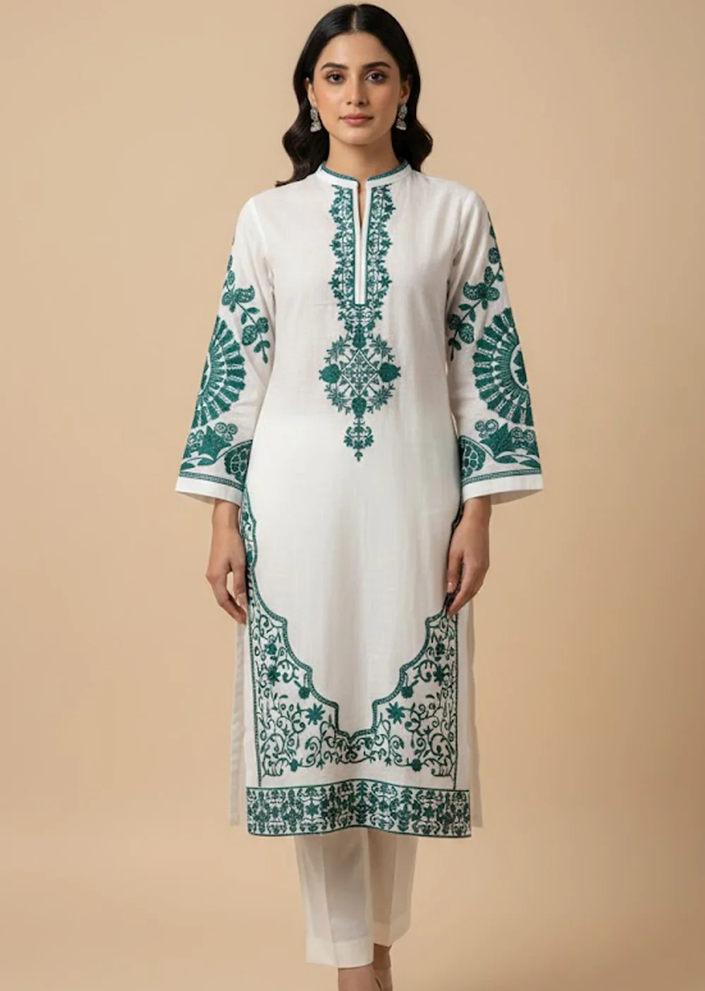 RBY-152-Readymade Khaddar Suit 2026 - Image 3