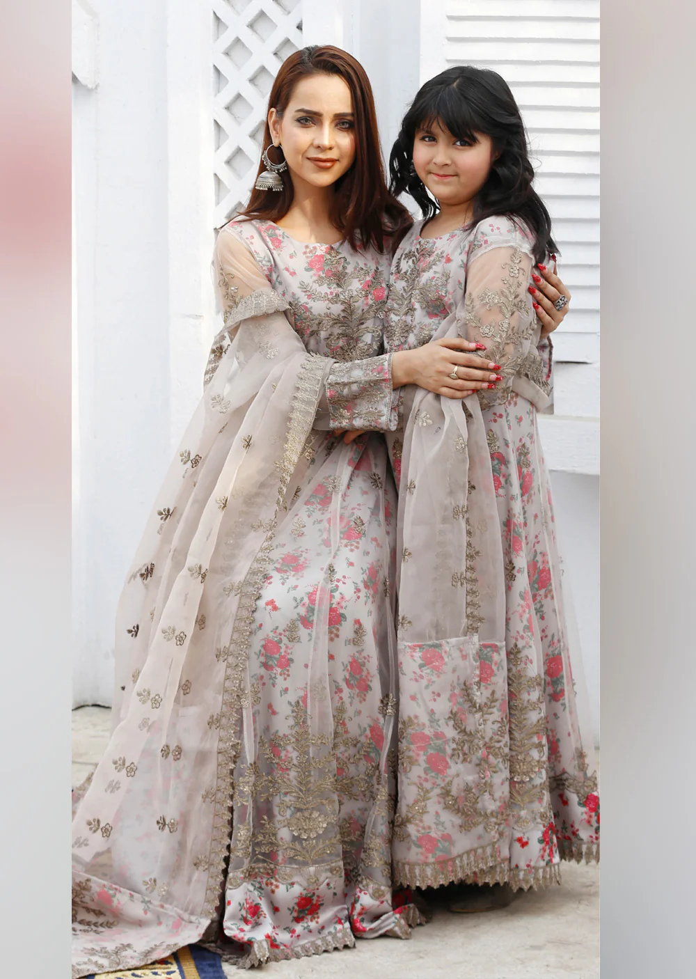 SFSH-01 - Readymade - Eid Ke Rang Mother & Daughter by Sofia Khas 2025 - Image 25