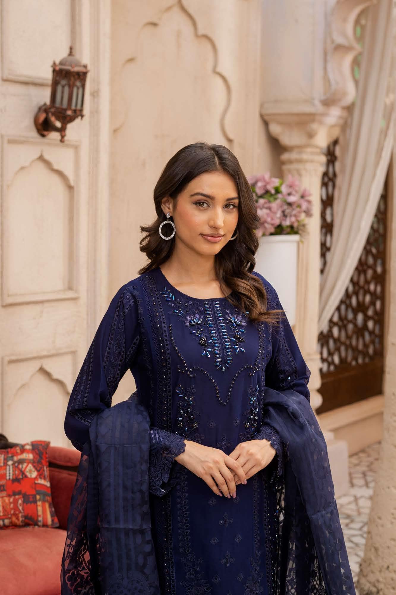 RGZ7108 - Imrozia Mummy n Me Chiffon Suit - Image 13