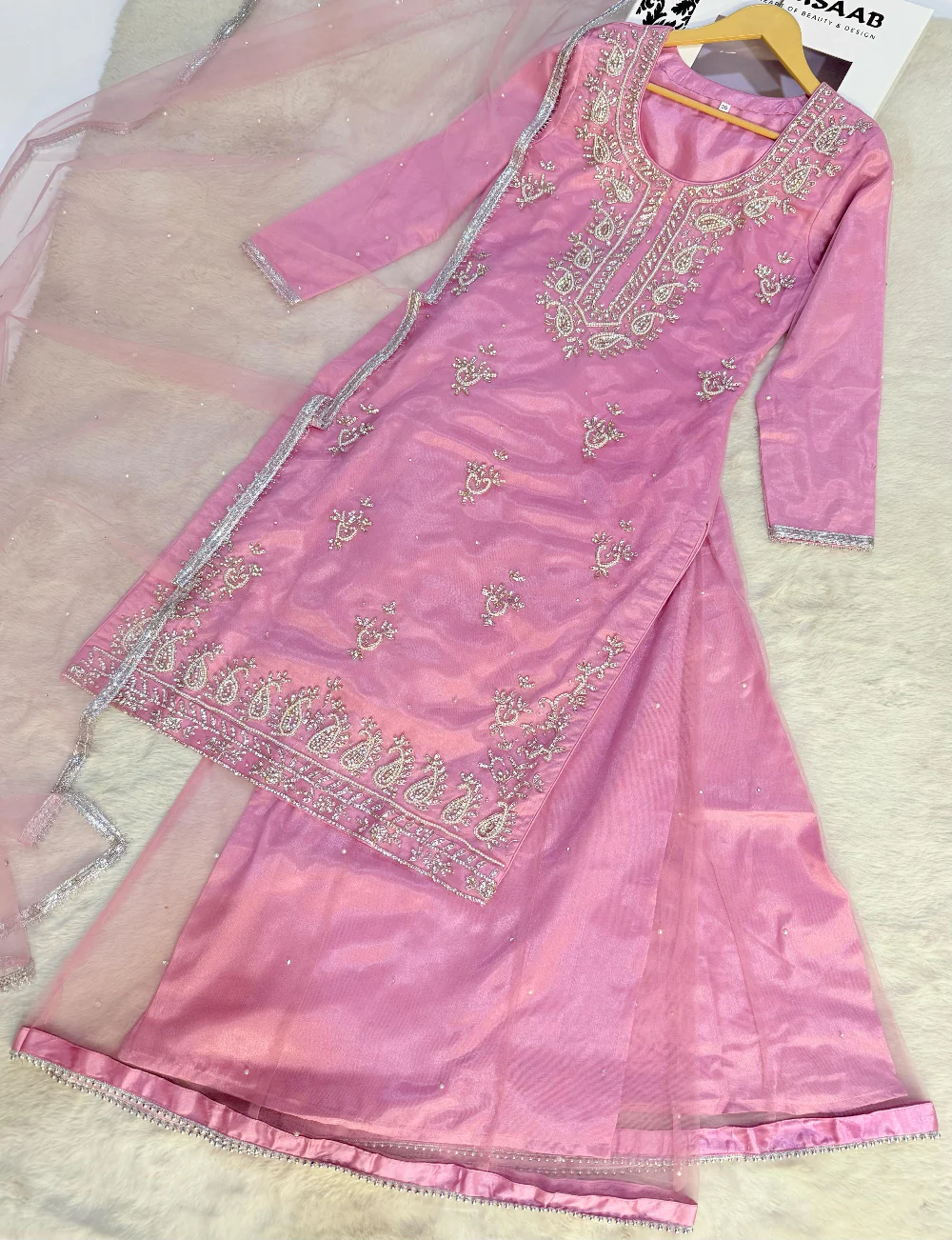 RH2108 SNEHA -  Fancy Net Outfit - Image 2