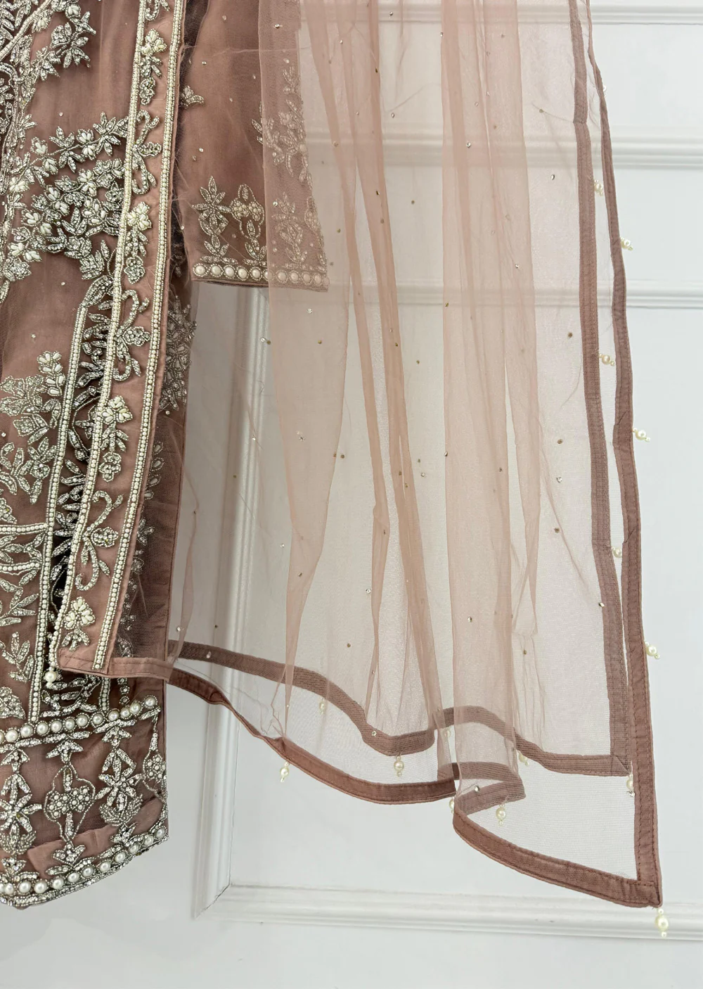RH2111 Aaina - Pink Fancy Net Outfit - Image 7