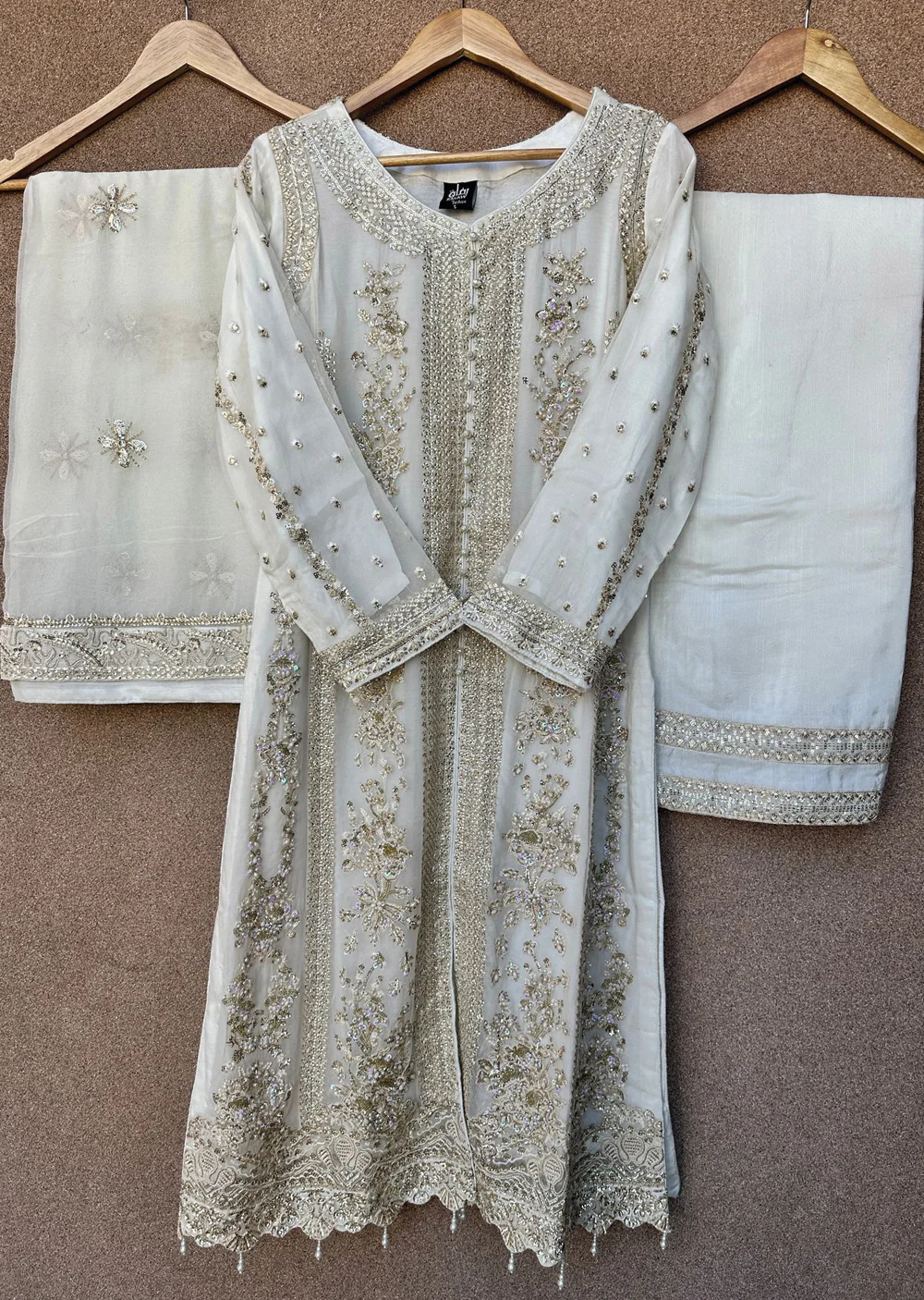 RMW-1520 - Readymade Partywear Chiffon Suit 2025 - Image 17