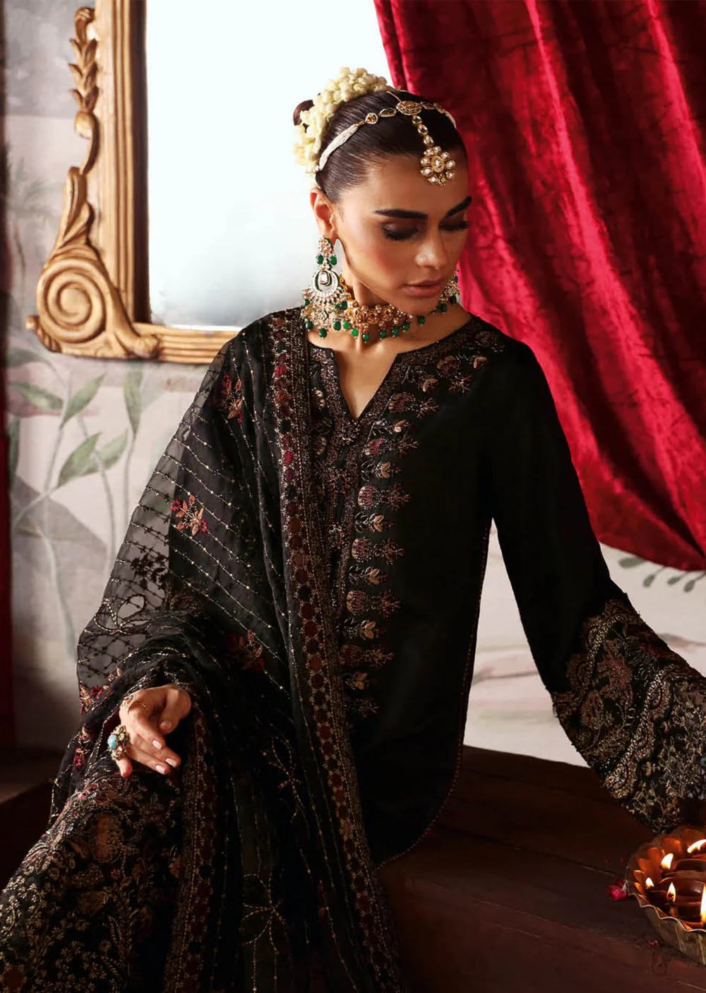 S-05-R - Zareen - Readymade - Shagna Premium Raw Silk 2024 - Image 3
