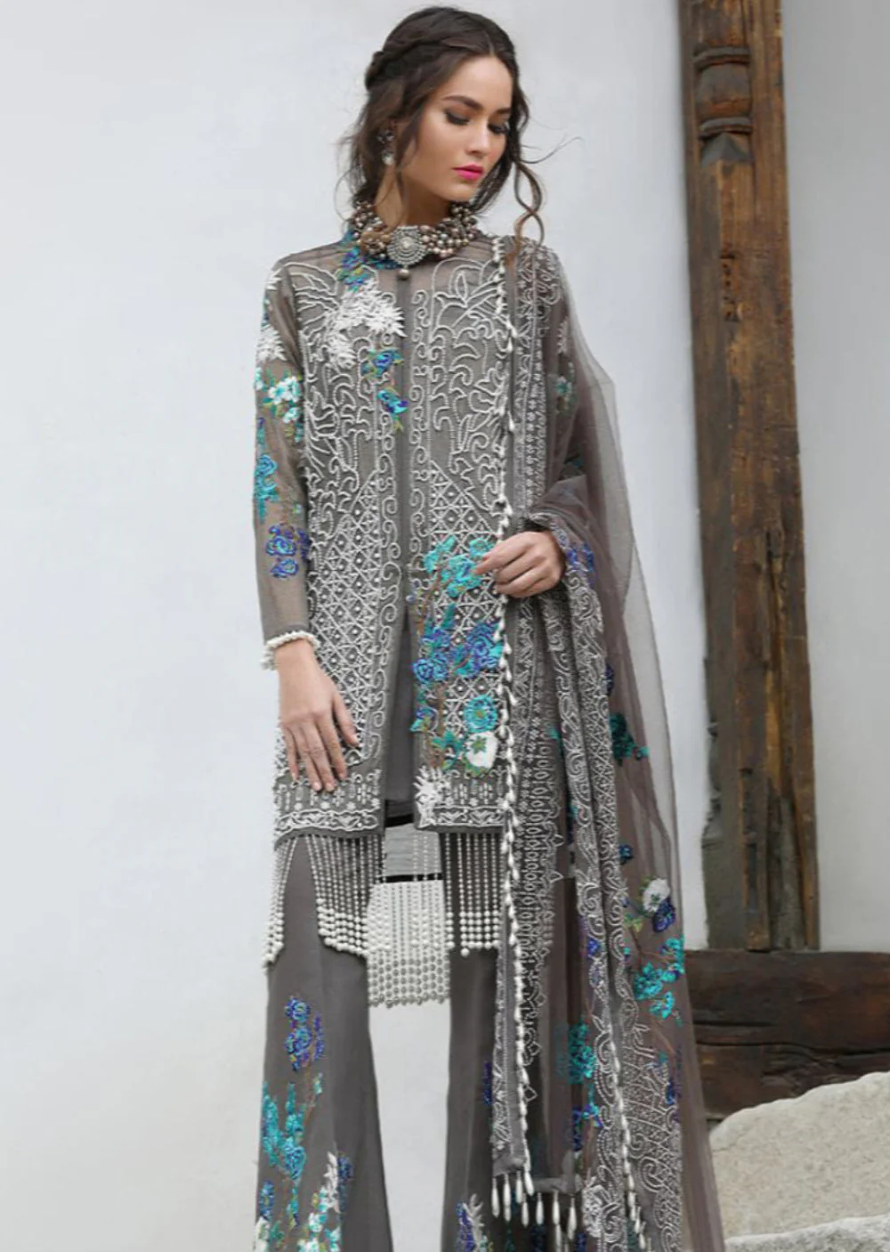 SFF002 - Unstitched - Sana Safinaz Luxury Festive Collection