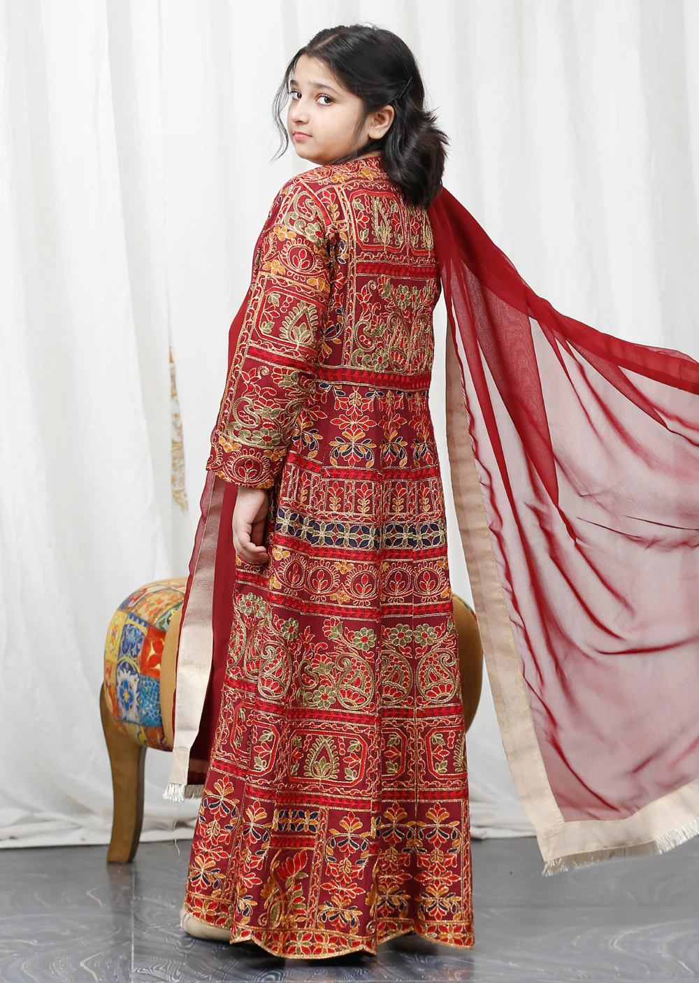 SFSH-02 - Readymade - Eid Ke Rang Mother & Daughter by Sofia Khas 2025 - Image 24