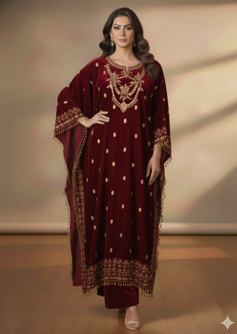 SFSH-09 Fancy Velvet Kaftan - Image 10