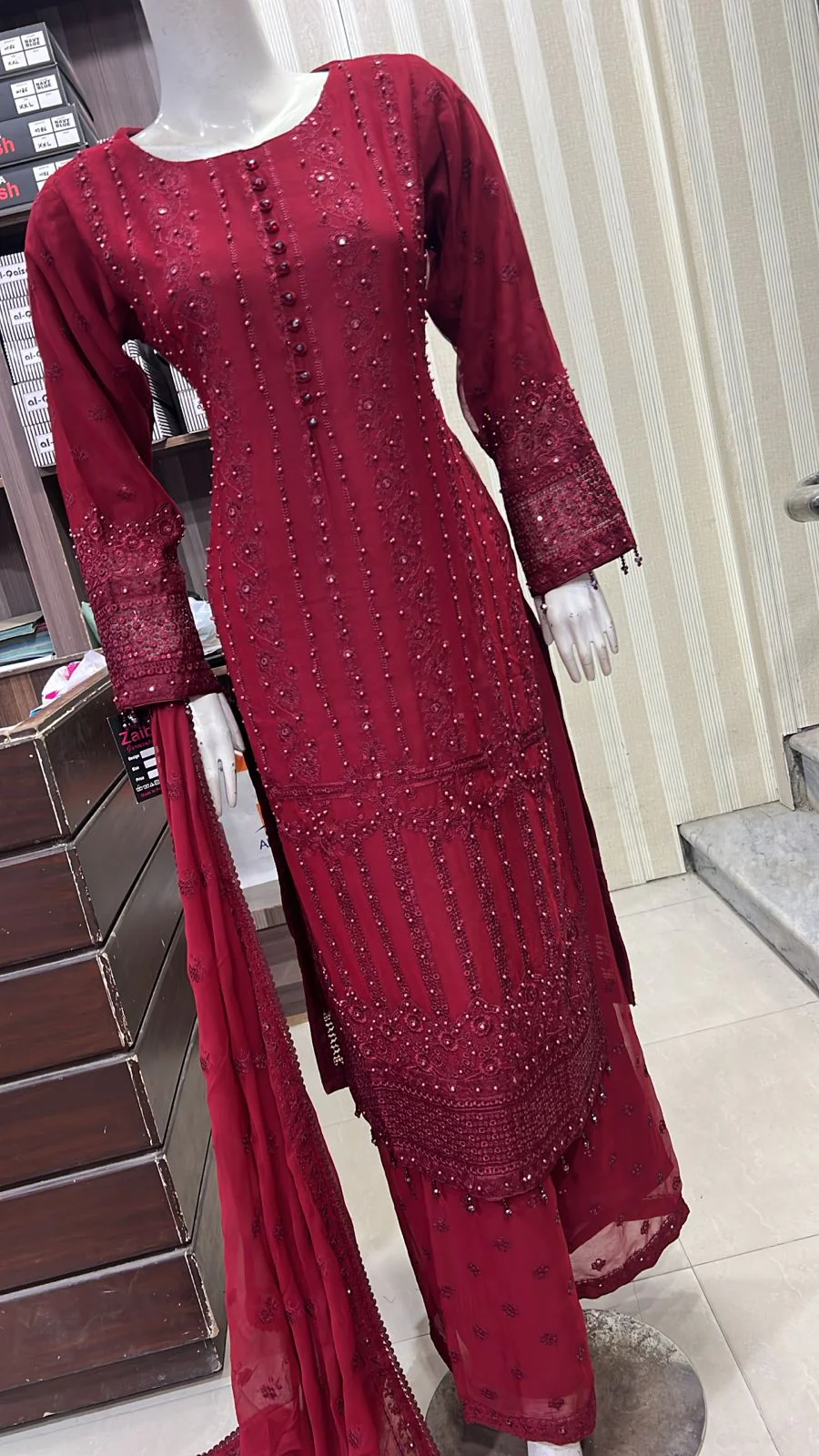 Shaz1773 - Readymade - Chiffon Outfit - Image 3