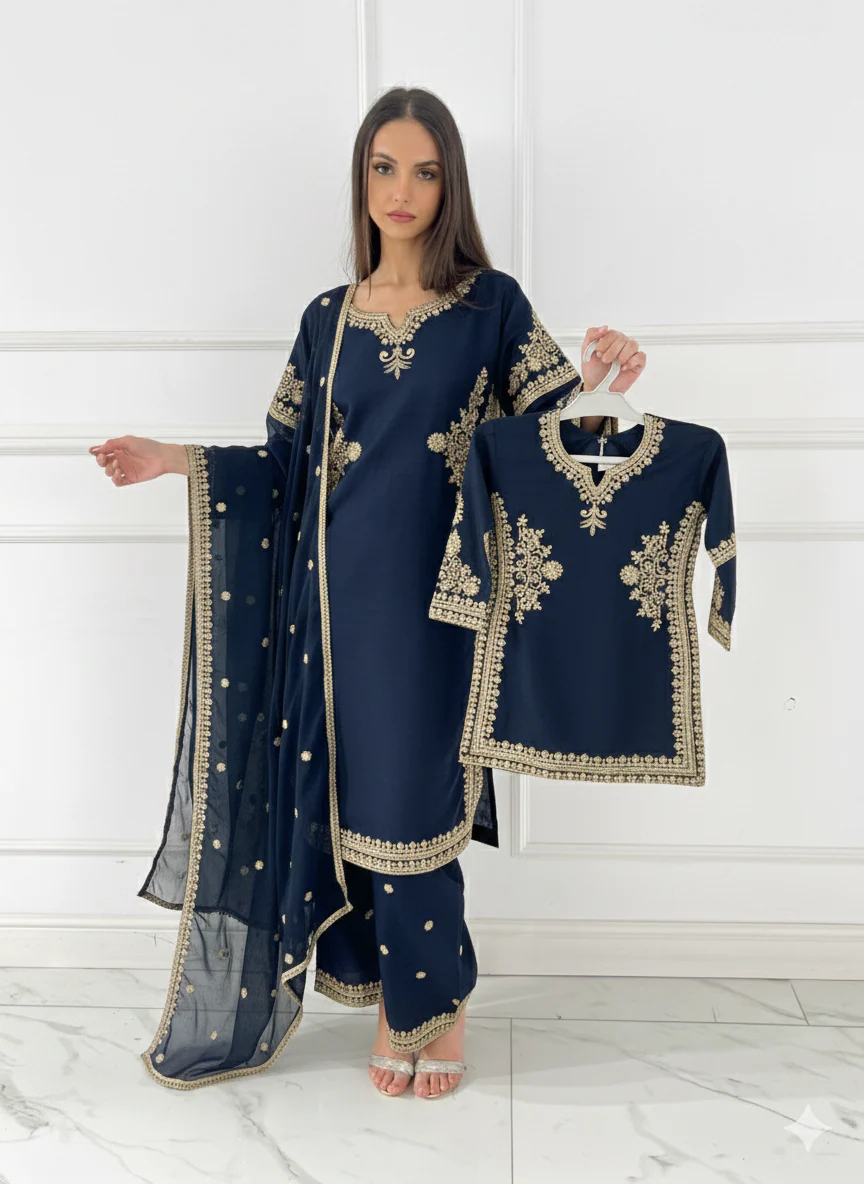 SHAZ1915 - Readymade - Mummy n Me Outfit - Image 11